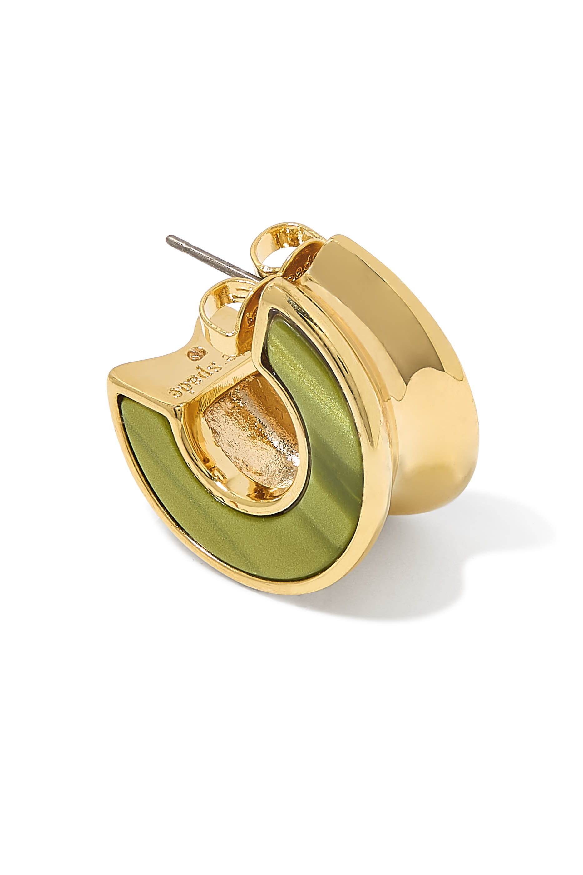 أقراط بولد دائرية صغيرة