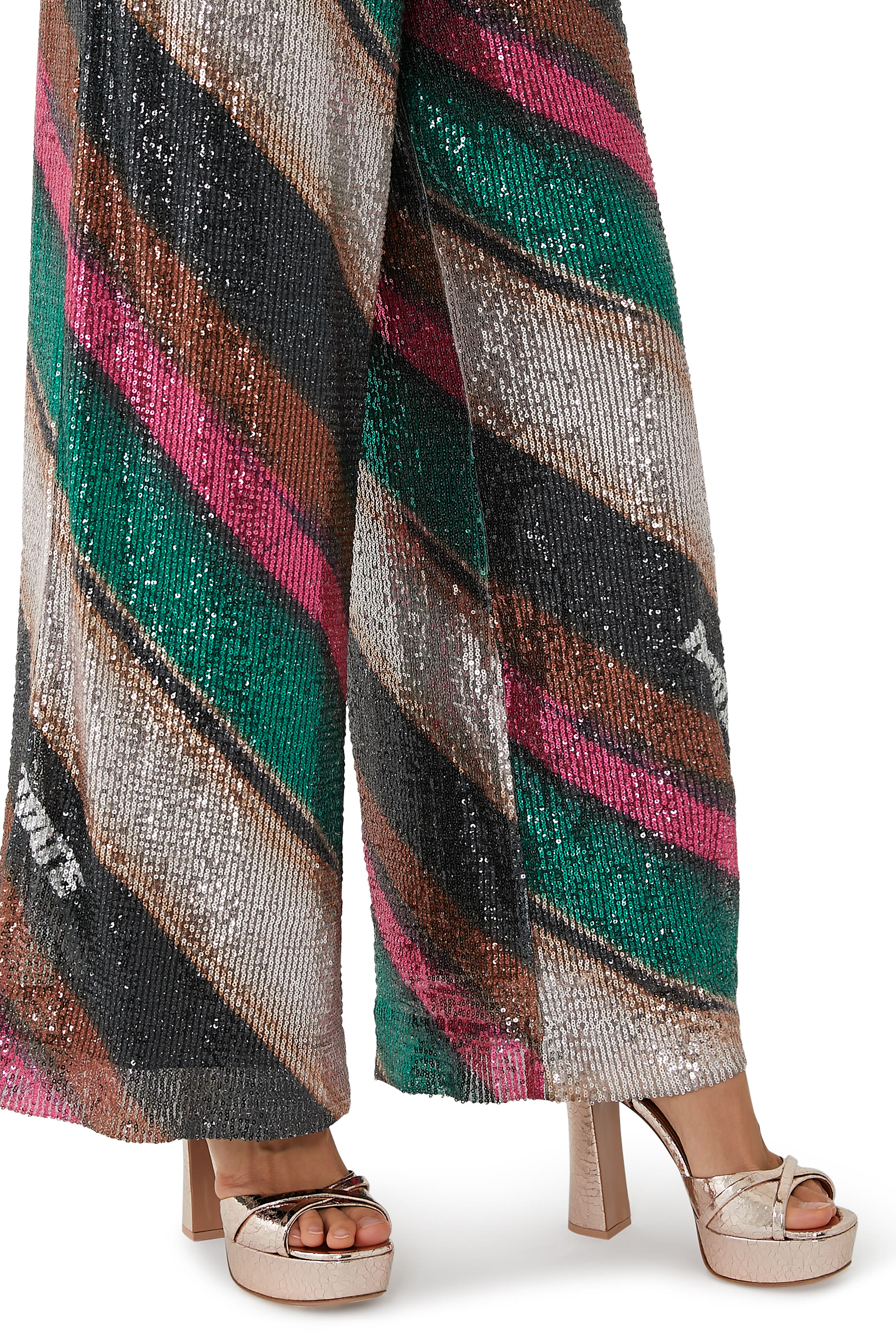 صندل كيتون 125 بنعل سميك جلد لامع متشقق