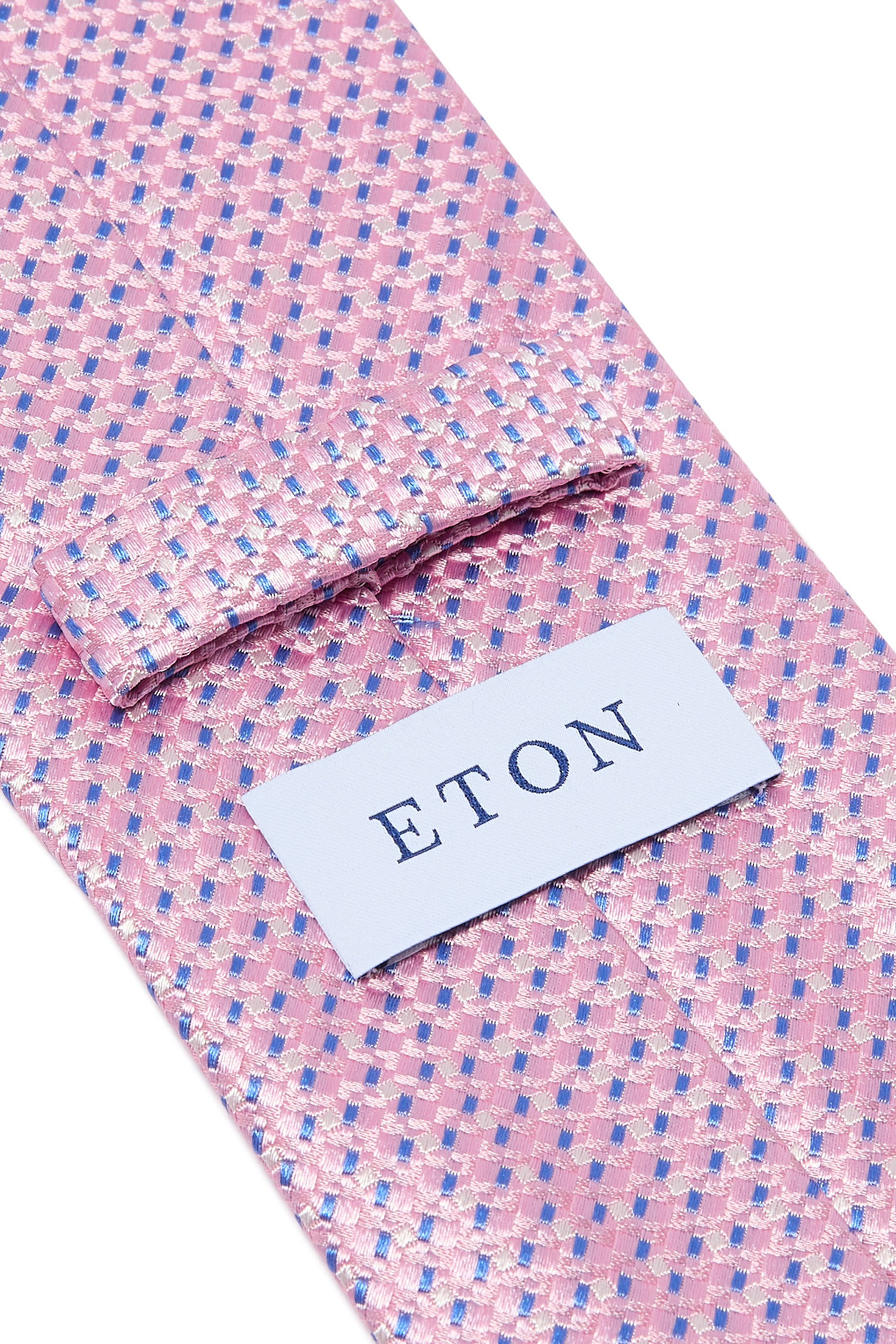 ربطة عنق بنقشة هندسية حرير