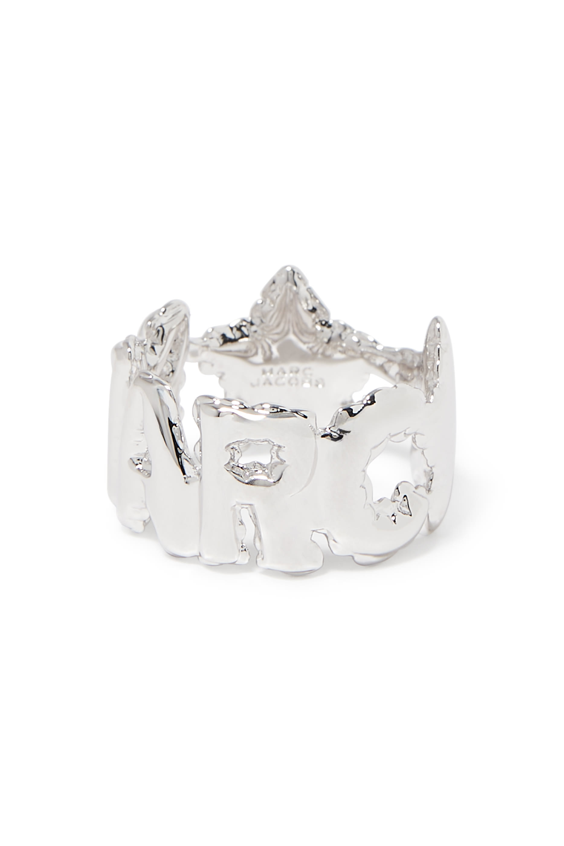 خاتم بحروف شعار الماركة بتصميم منفوخ