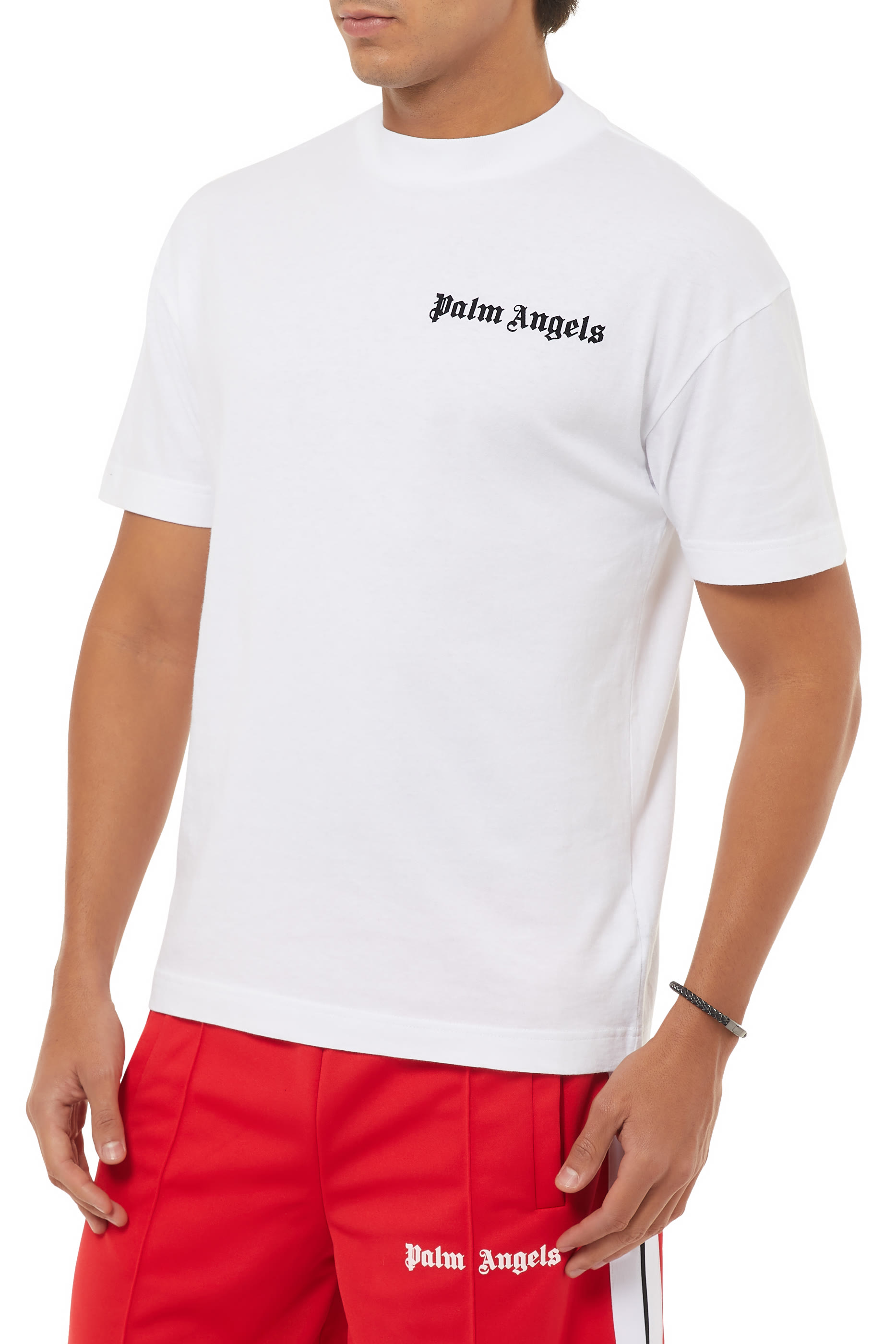 طقم تيشيرت بطبعة شعار الماركة 3 قطع