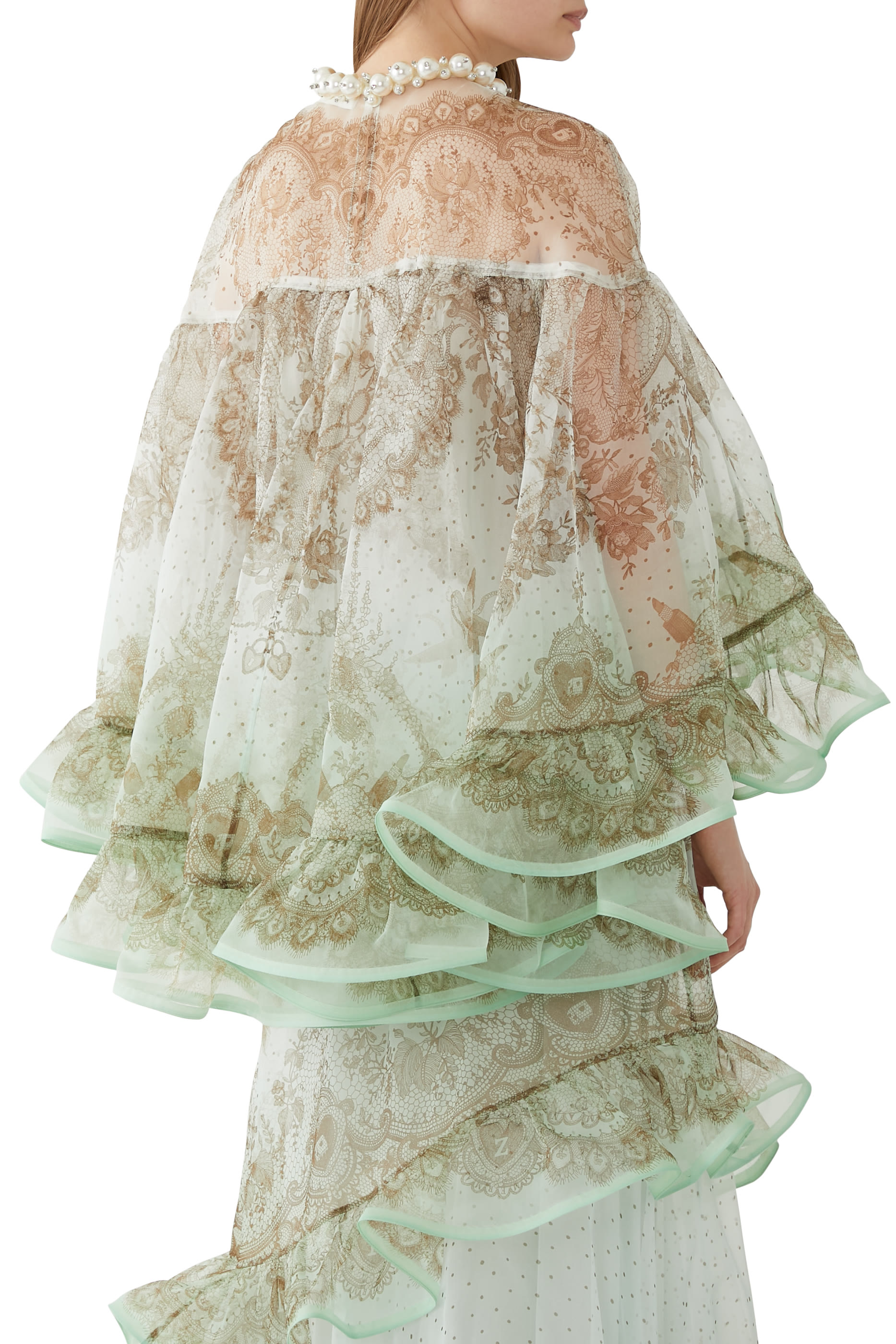 بلوزة كراش مزحرفة