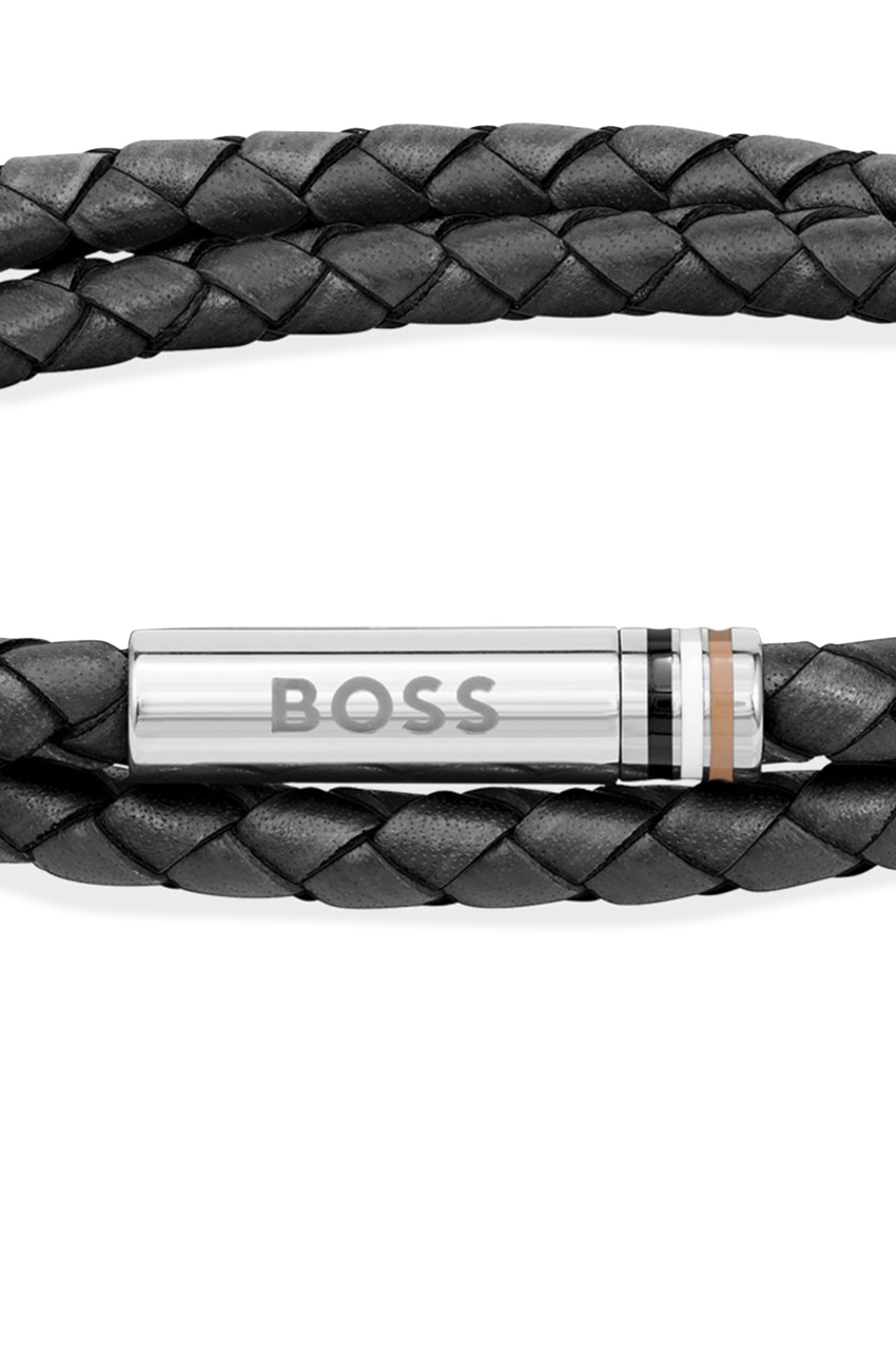 سوار آريس مزدوج جلد وستانليس ستيل