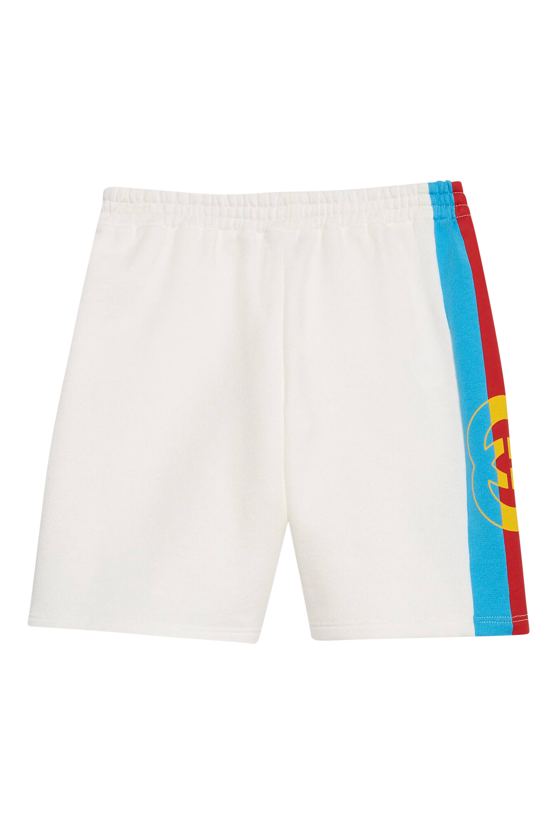 شورت برمودا قطن جرسيه بشعار الماركة