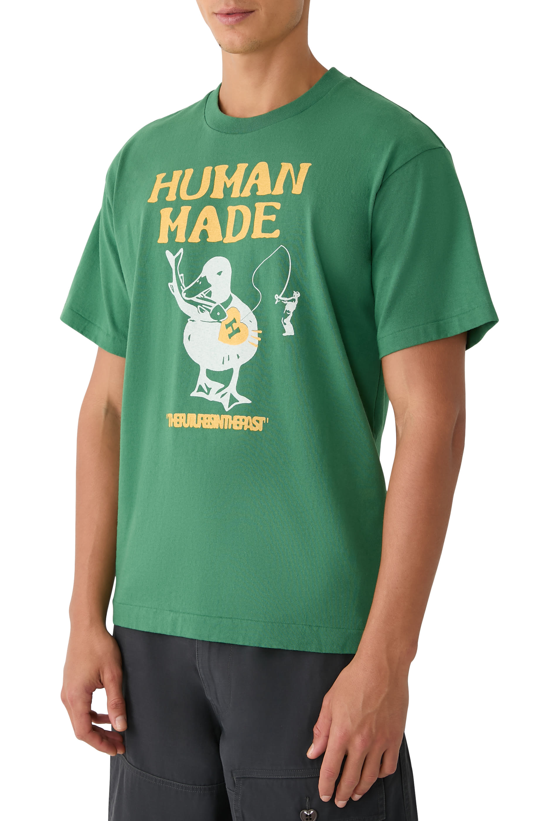 تيشيرت بنقشة صائد وبطة