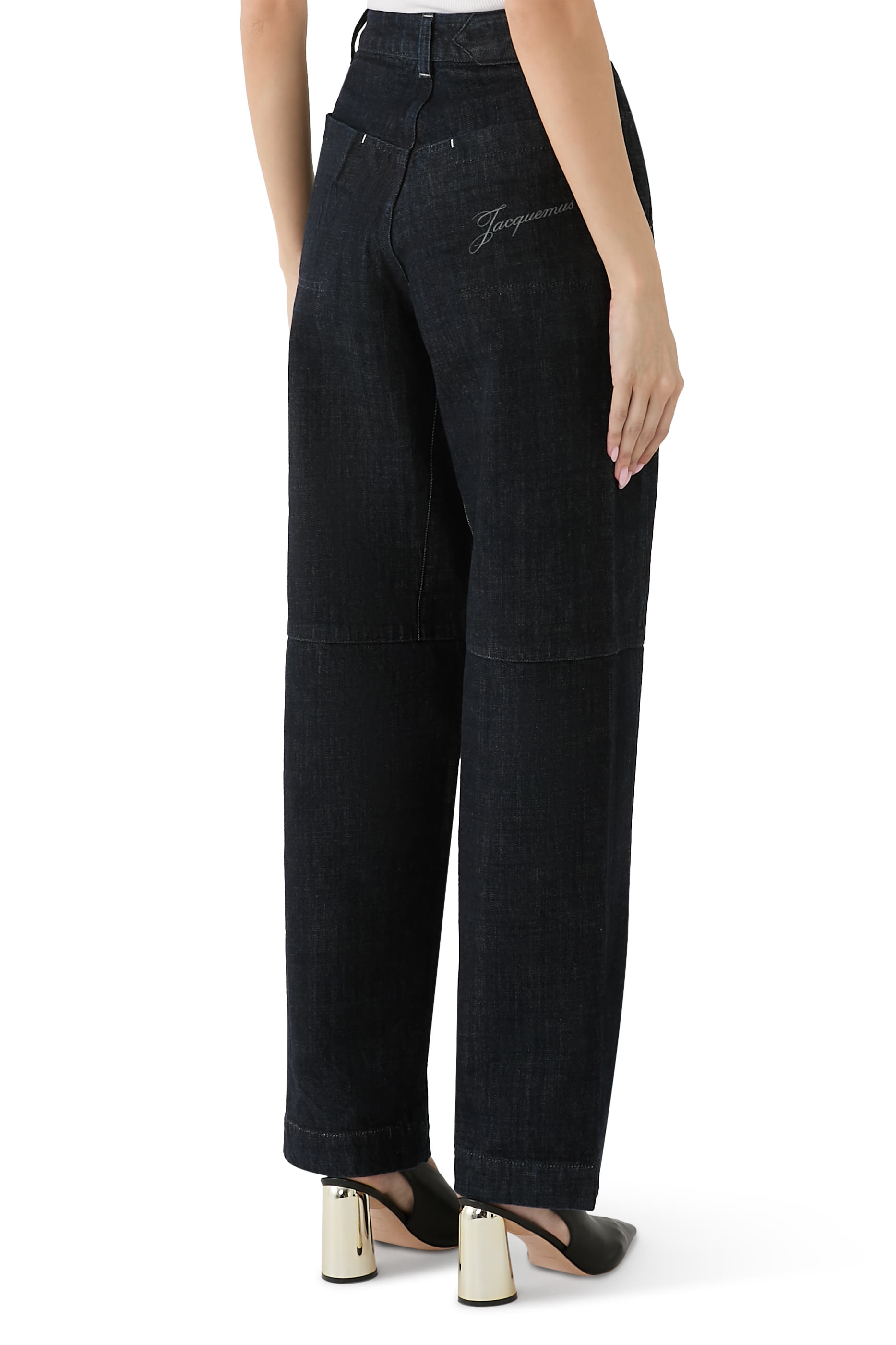 بنطال كارجو دي-نيم دنيم