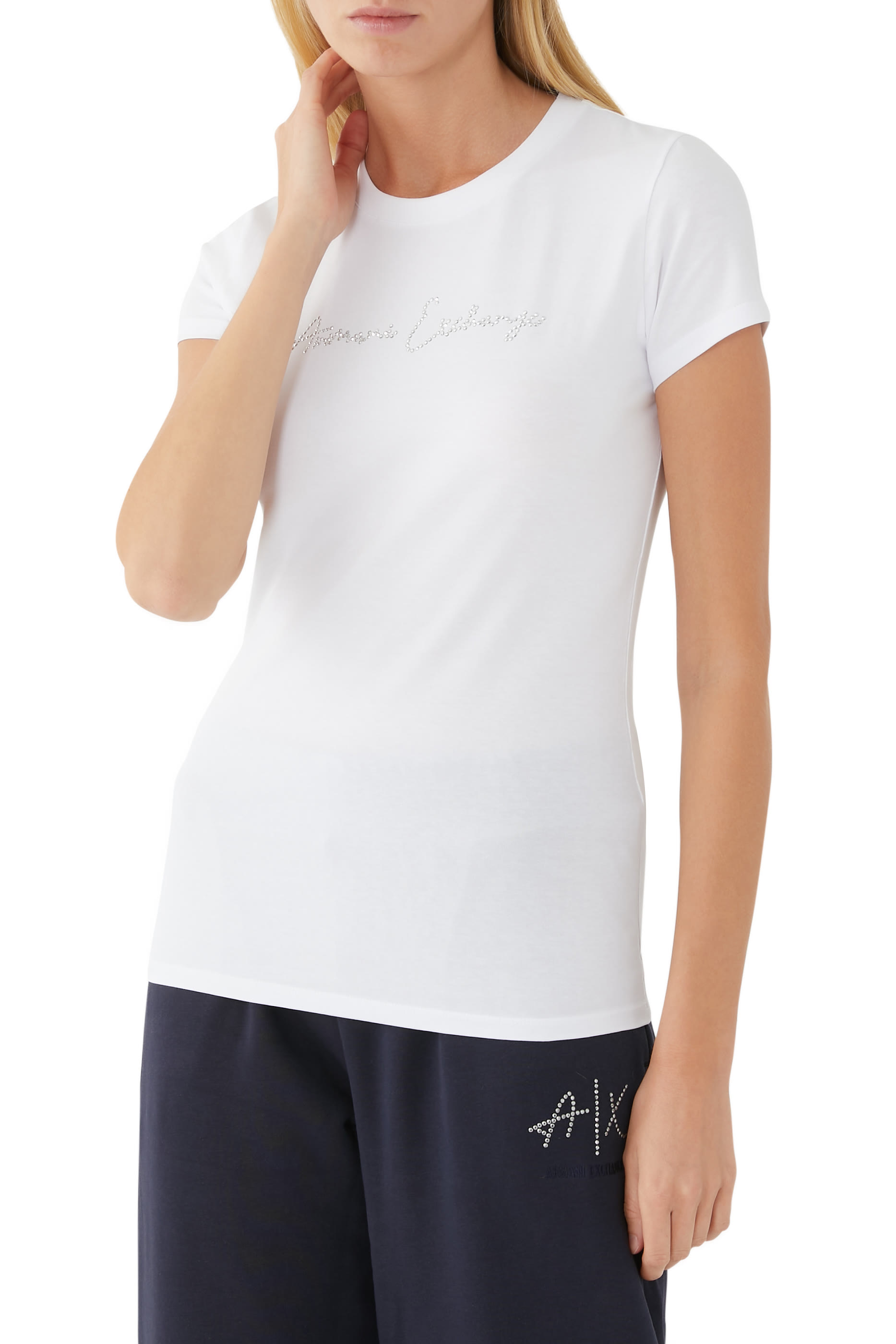 تيشيرت روت 66 مطرز بشعار الماركة