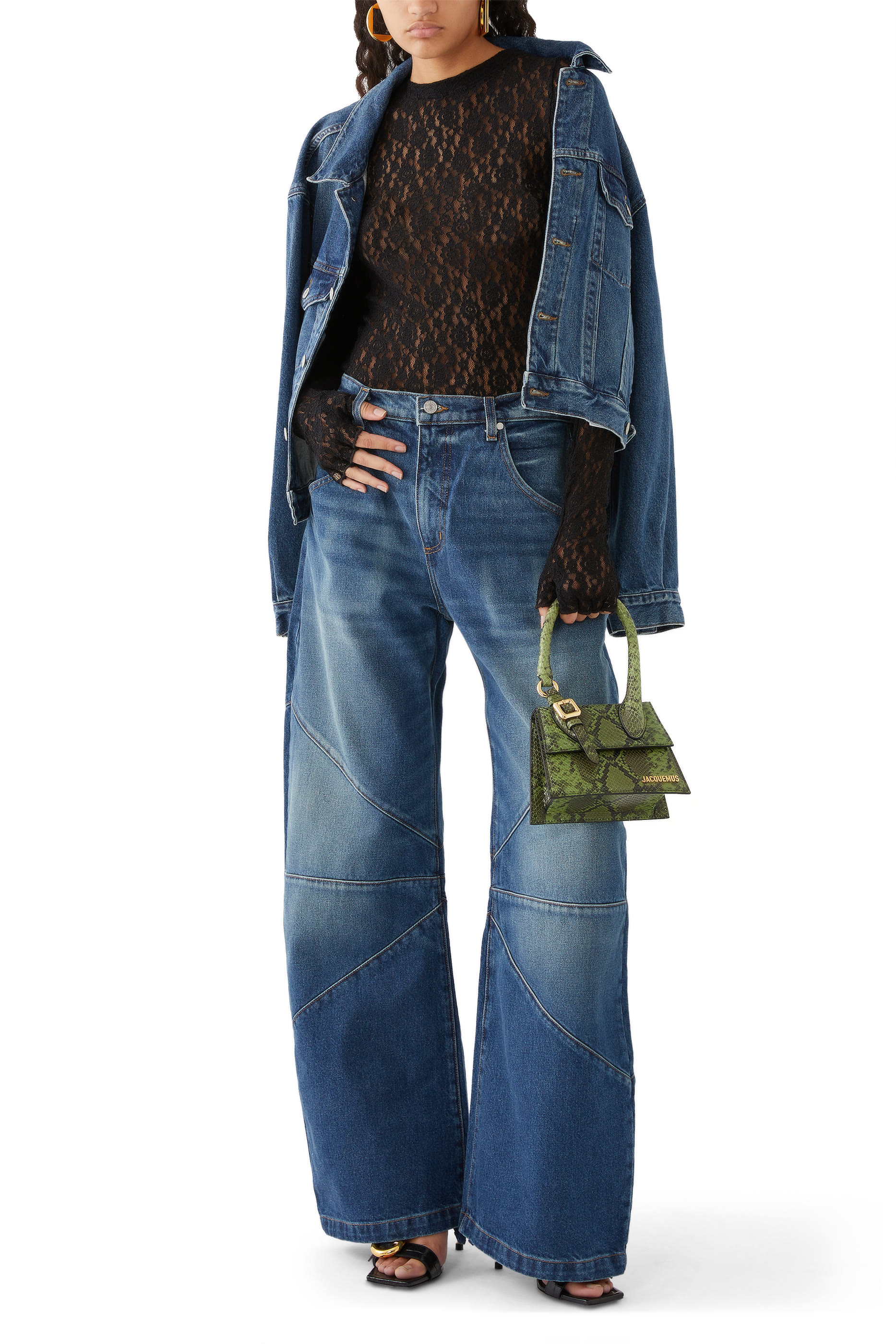 حقيبة لو تشيكيتو متوسطة بإبزيم