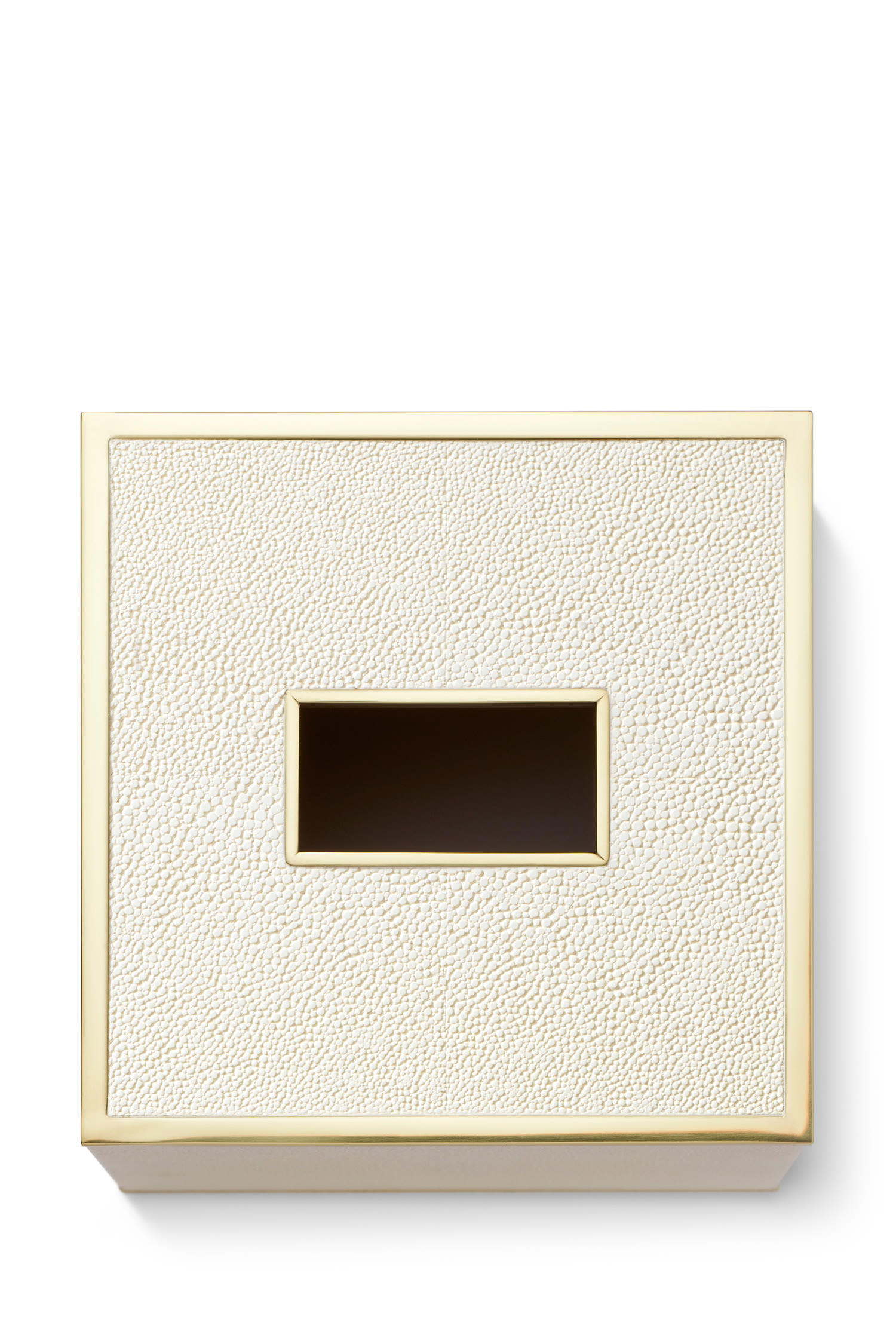 غطاء صندوق مناديل كلاسيكي جلد حبيبي