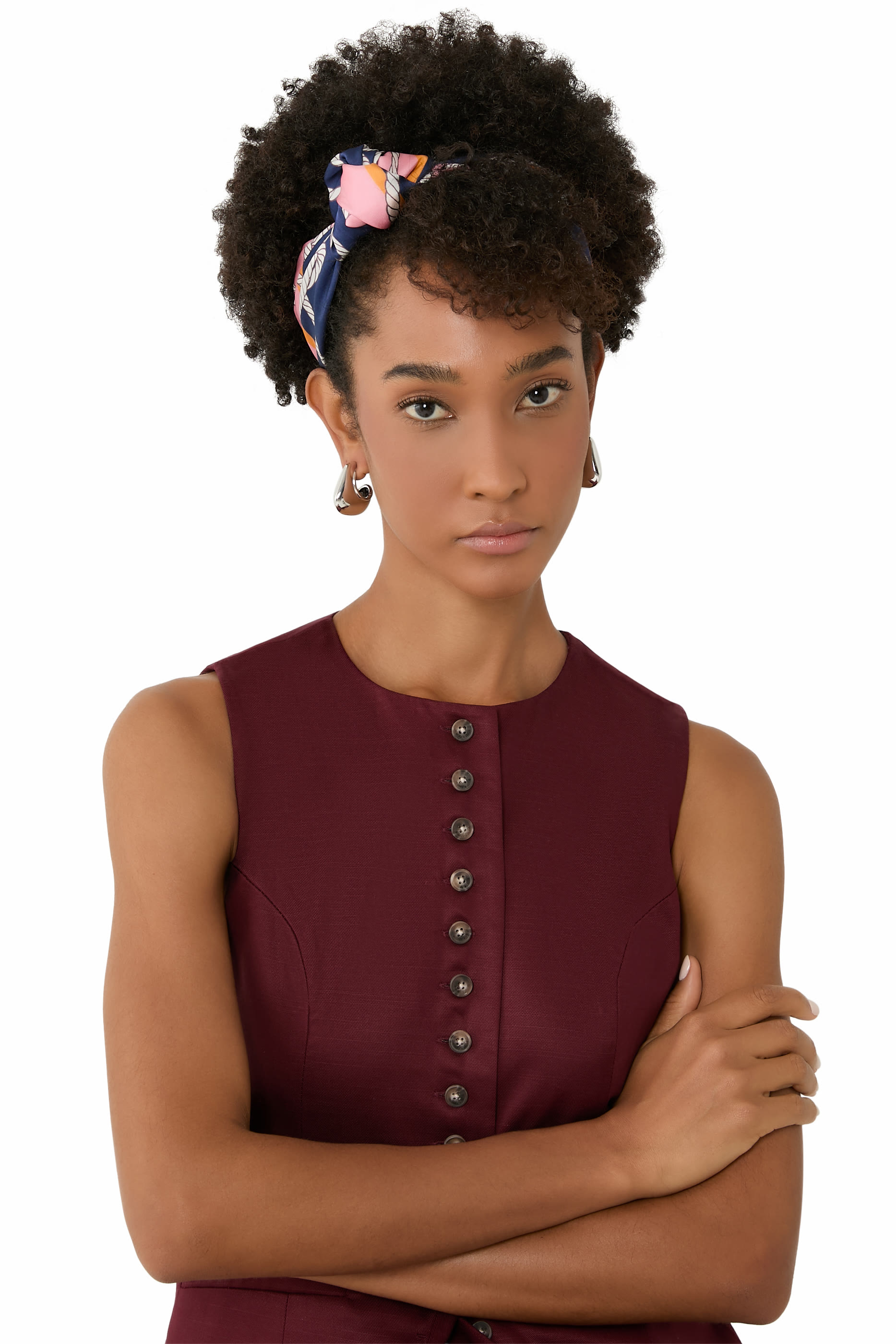 وشاح باندانا تانغلد أب حرير