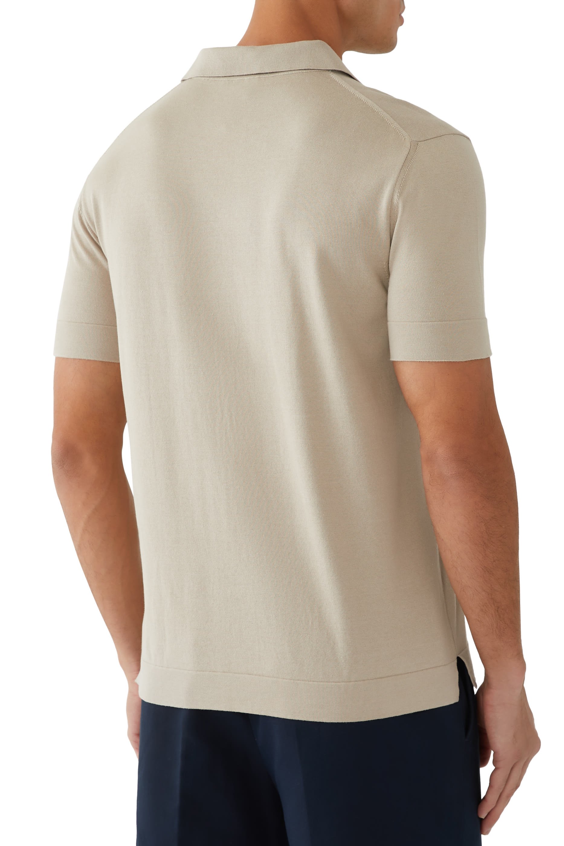 قميص بولو قطن حرير