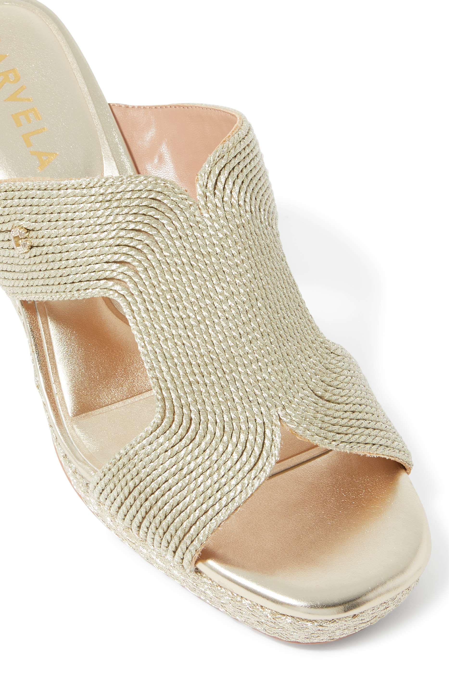 حذاء كارفيلا غالا 70 بكعب ويدج لرمضان