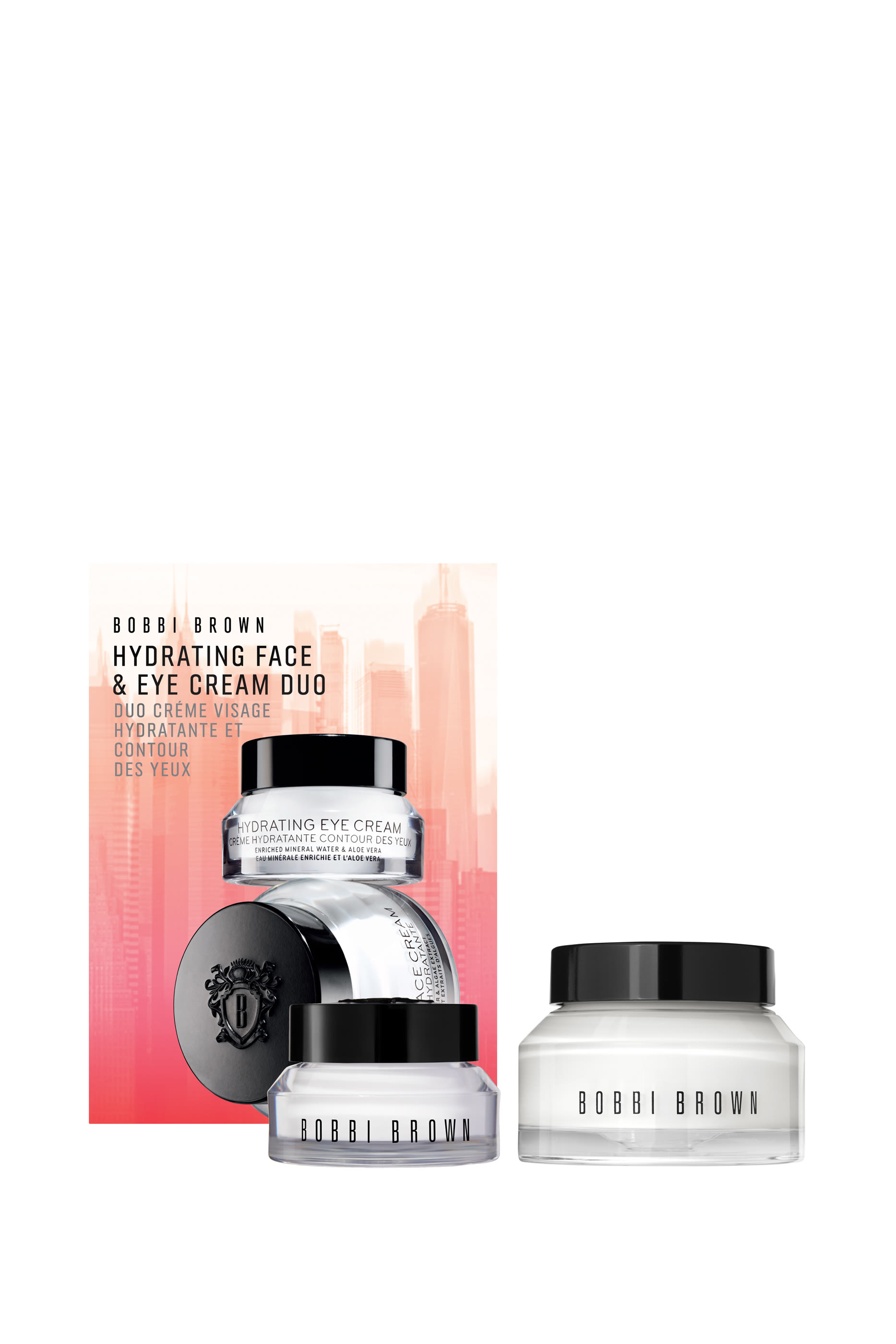 مجموعة ثنائية كريم مرطب للعين والوجه