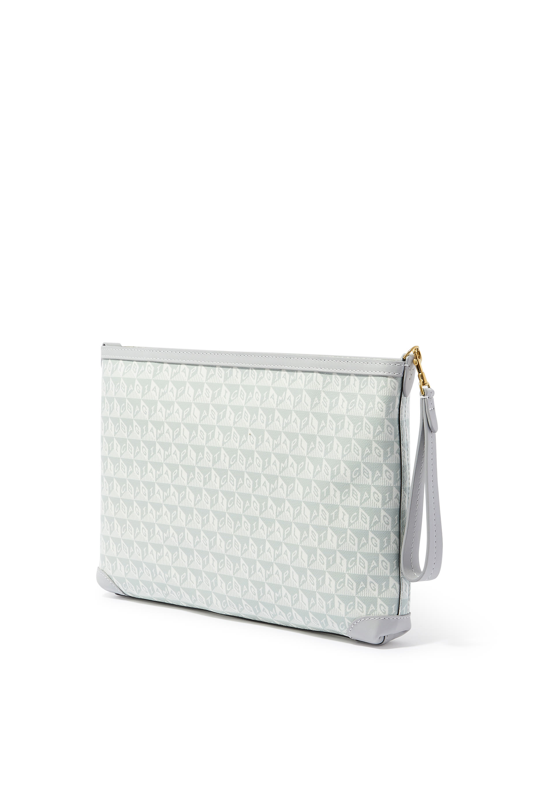 حقيبة صغيرة آي ام ايه بلاستيك باج بطبعة وجه بغمزة