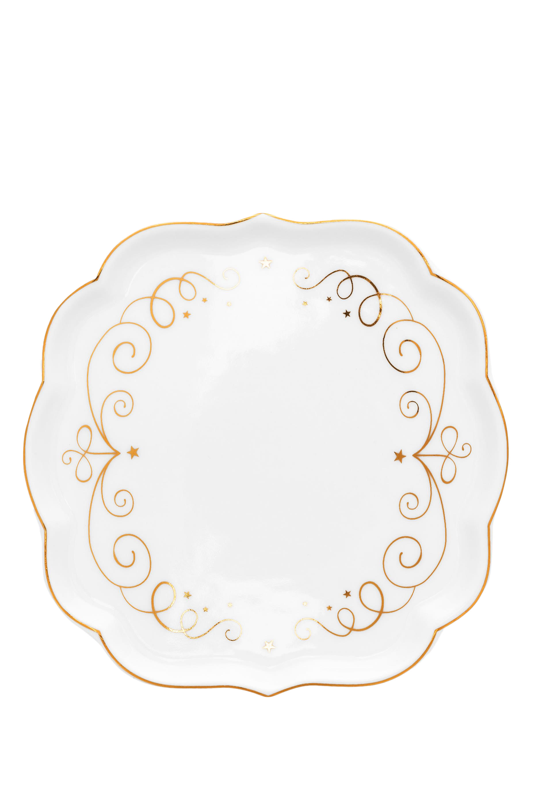 طرفية الشاي رويال وينتر أبيض