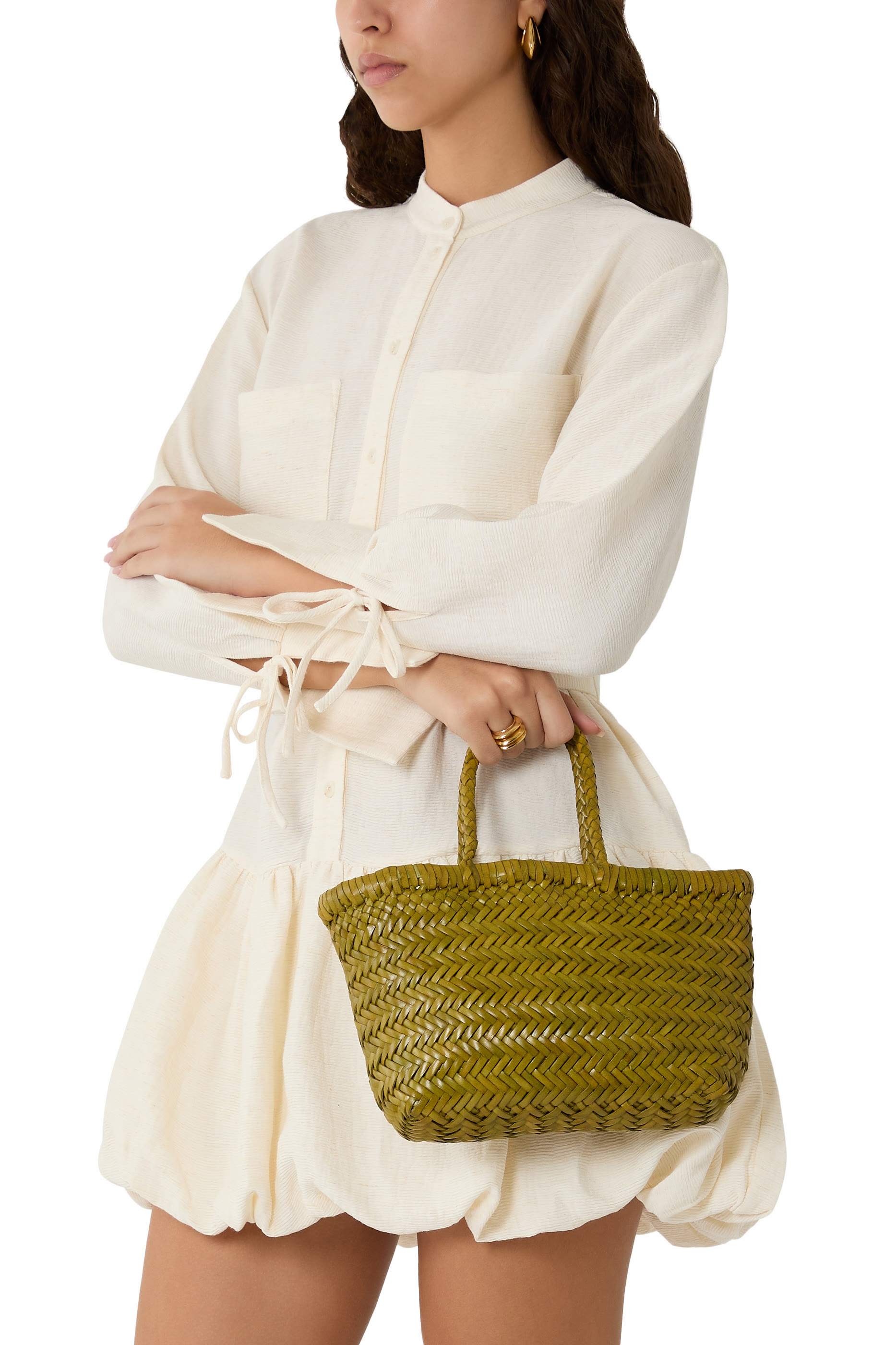 حقيبة جورا صغيرة بتصميم مسطح