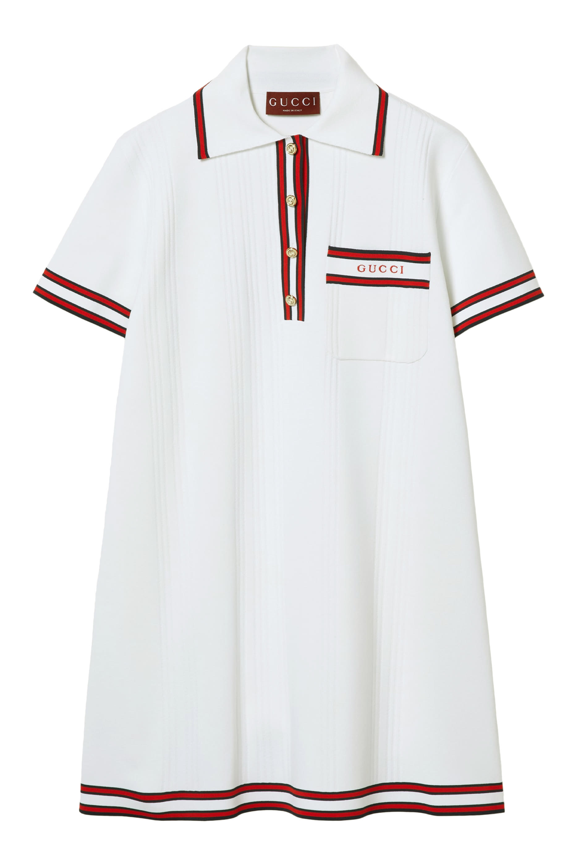 فستان بولو فيسكوز مطاطي