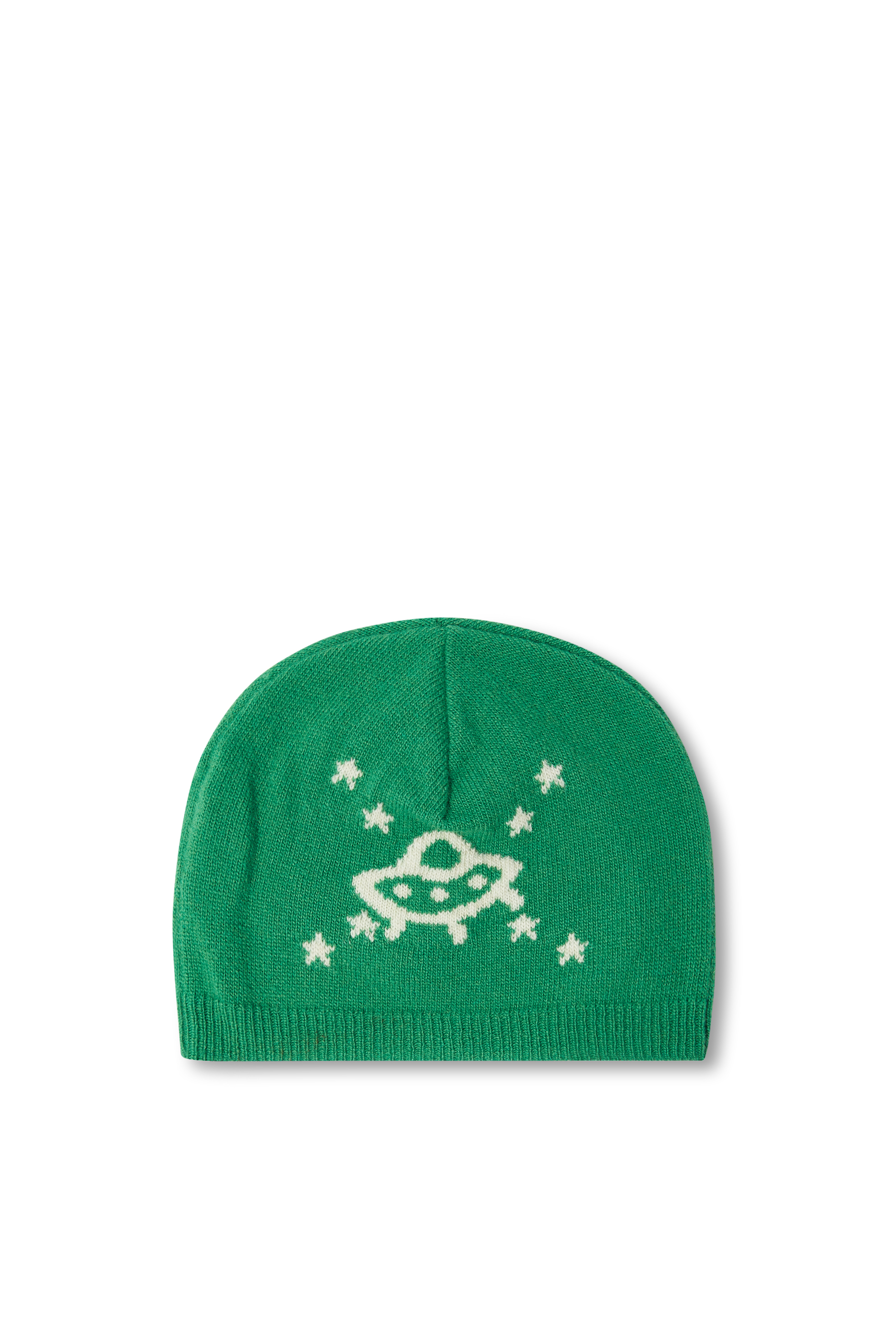 قبعة صوف بحياكة إنتارسيا للرضع