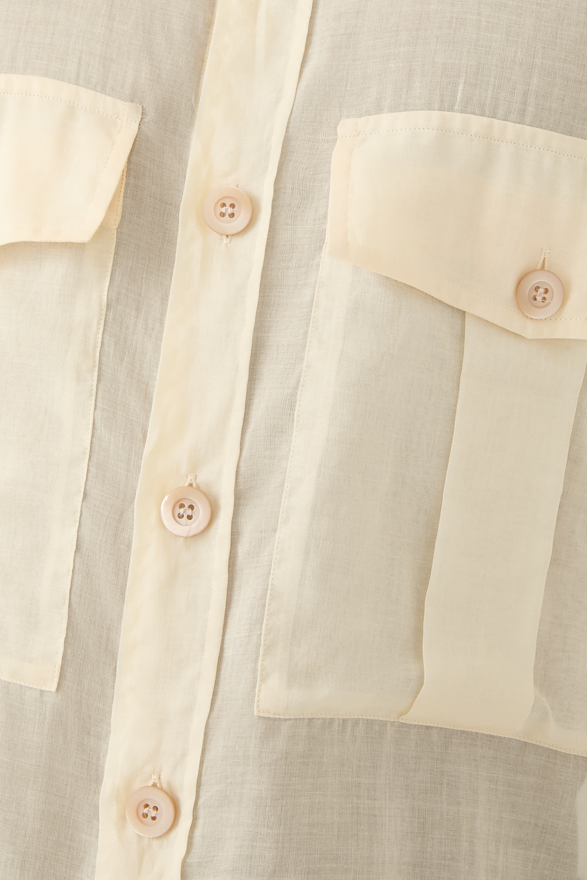 قميص بقصة فضفاضة قطن