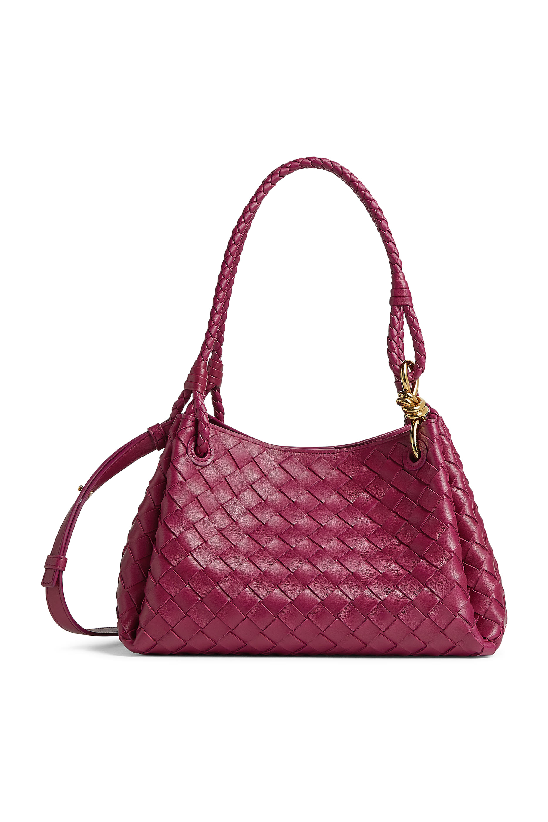 حقيبة كتف باراشوت كبيرة بتصميم مجدول