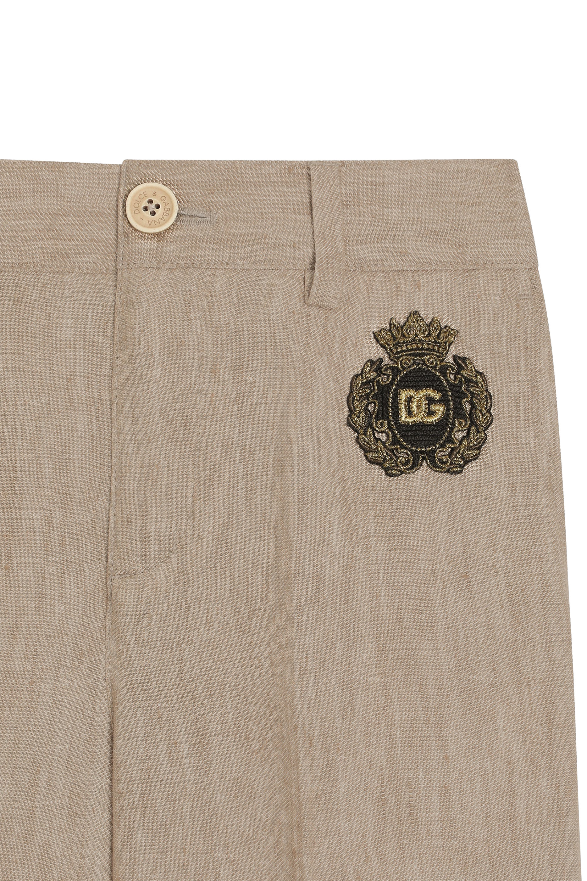 بنطال بشعار حرفي شعار الماركة للأطفال