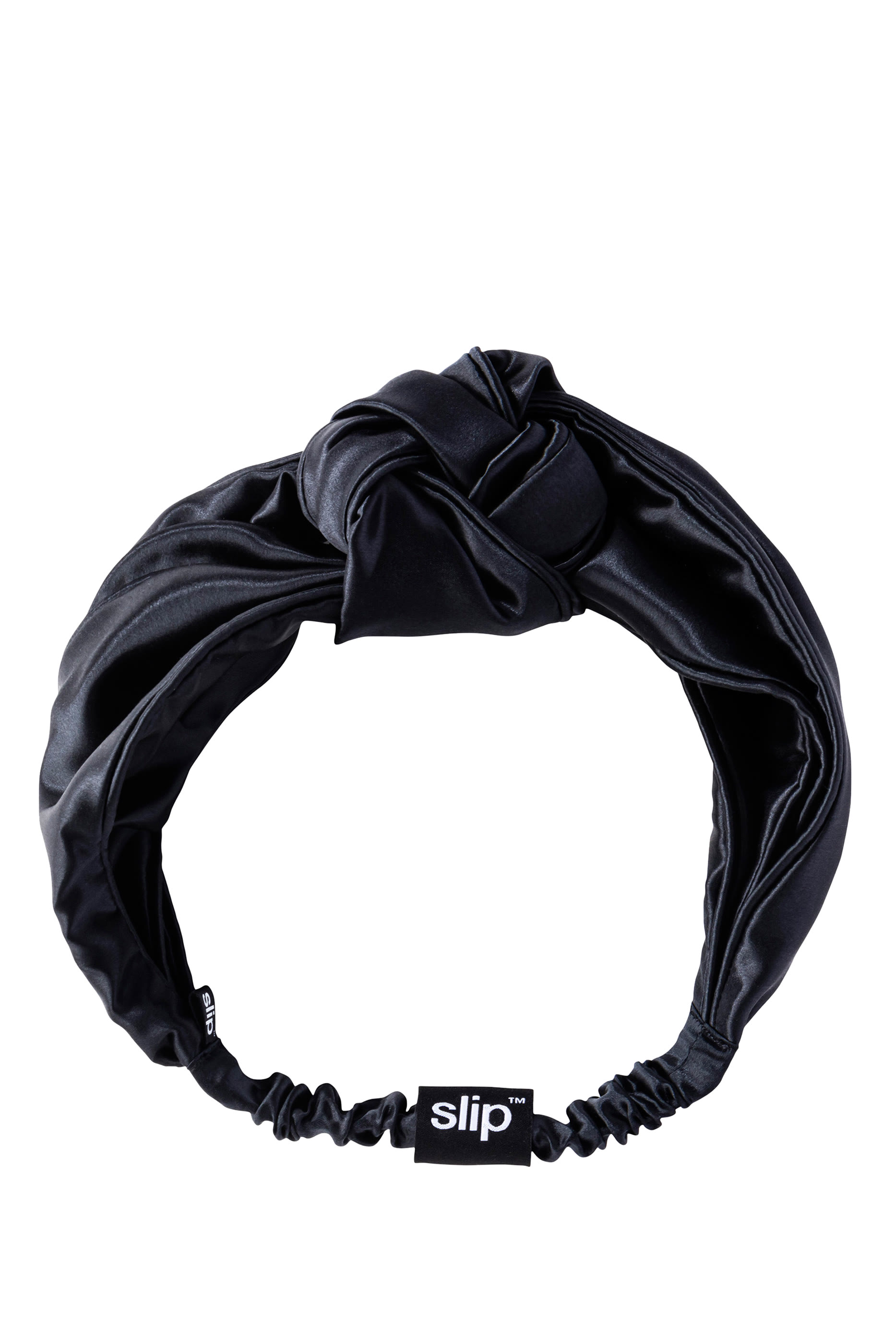 طوق رأس حرير بعقدة