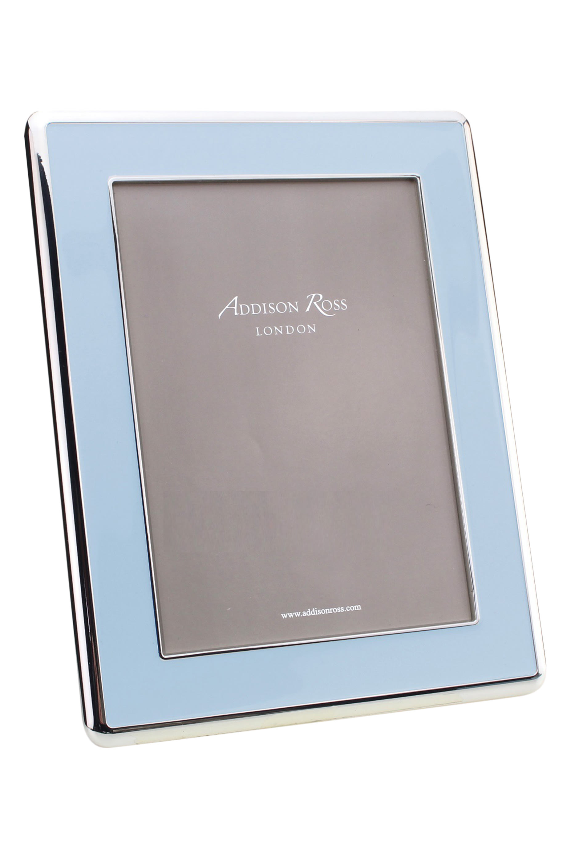 إطار صور مينا بطلاء فضي وتفاصيل مقوسة 4x6