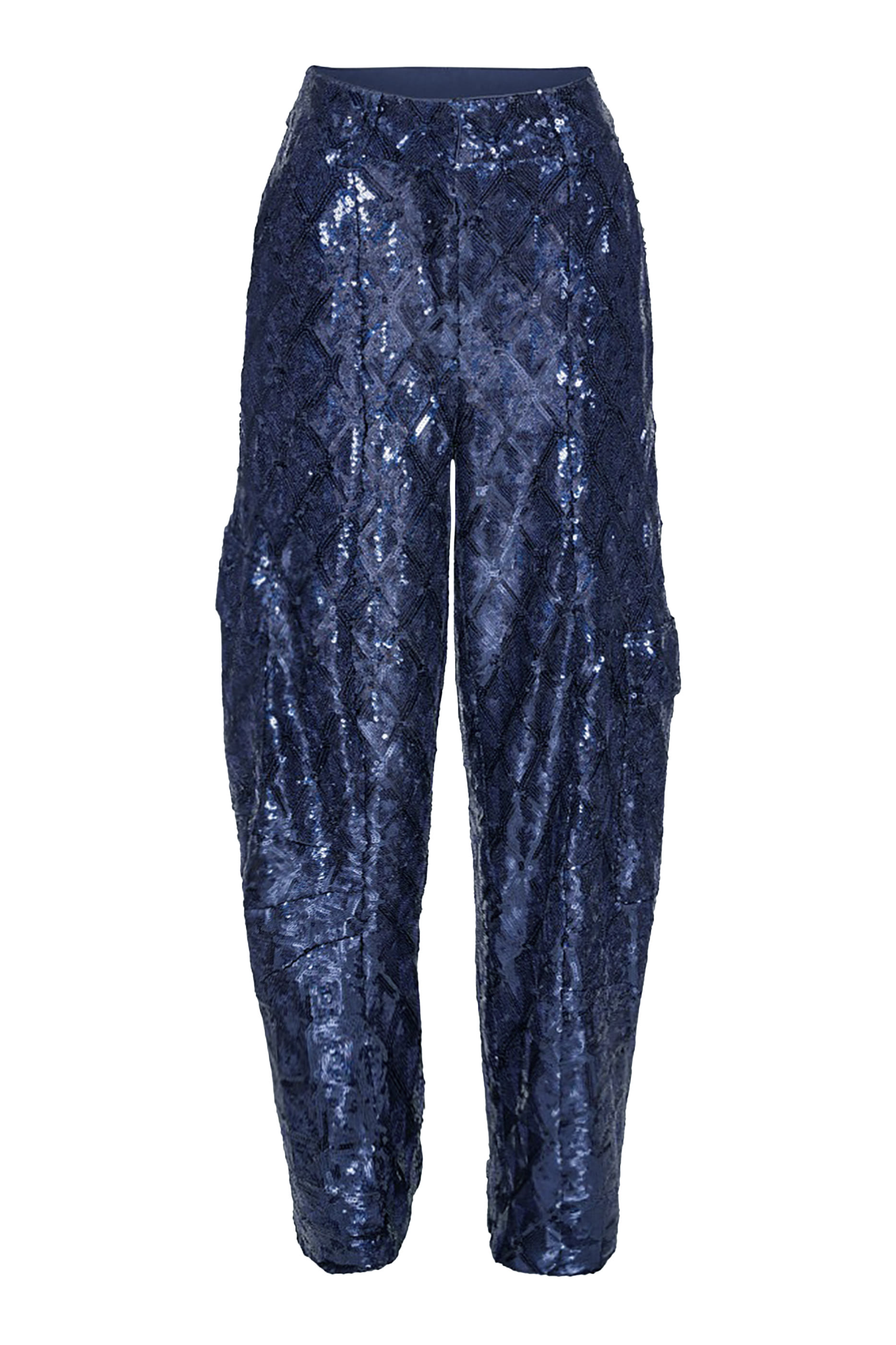 بنطال كارغو مزين بترتر