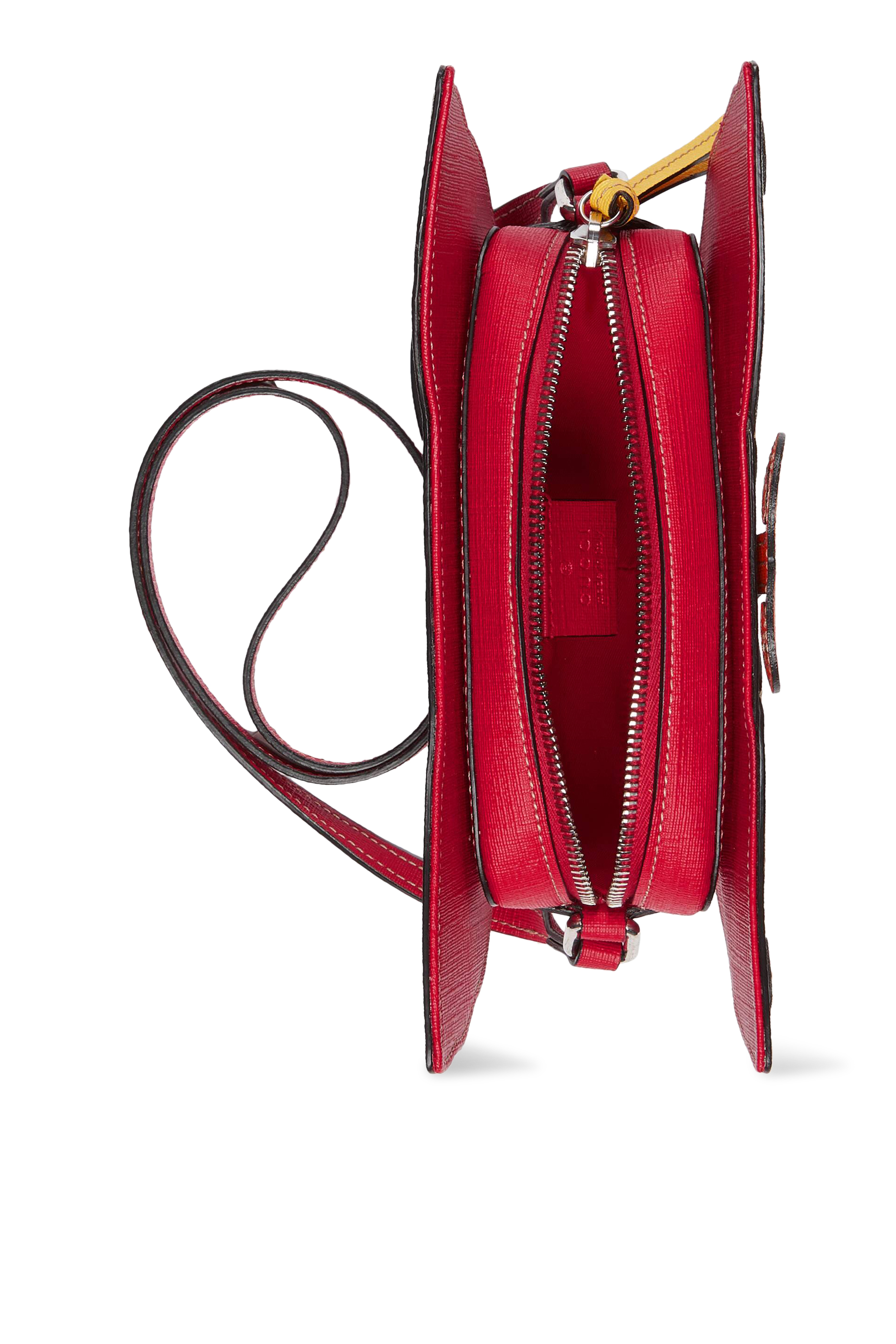 حقيبة يد بتصميم فراشة بشعار حرفي GG