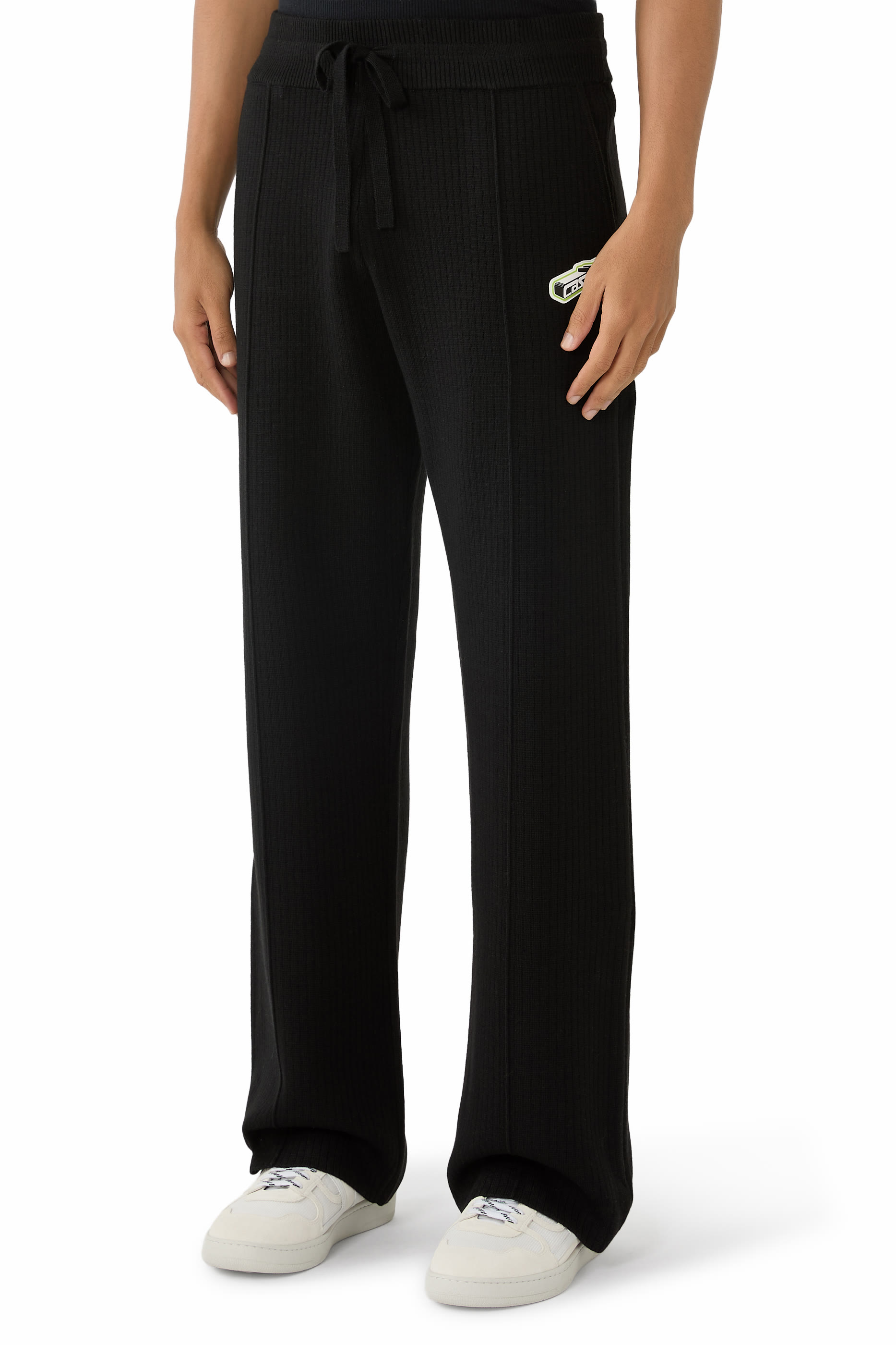 بنطال نسيج ميرينو مضلع