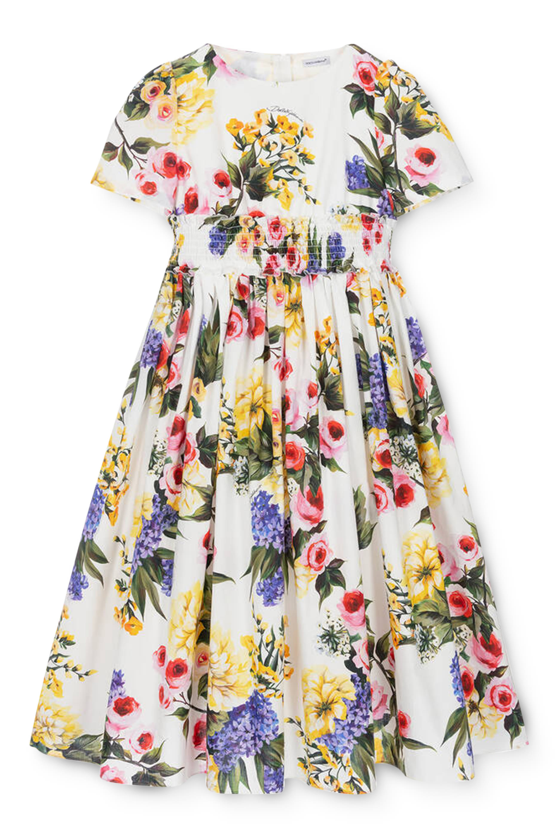 Kids Floral Cotton Dress