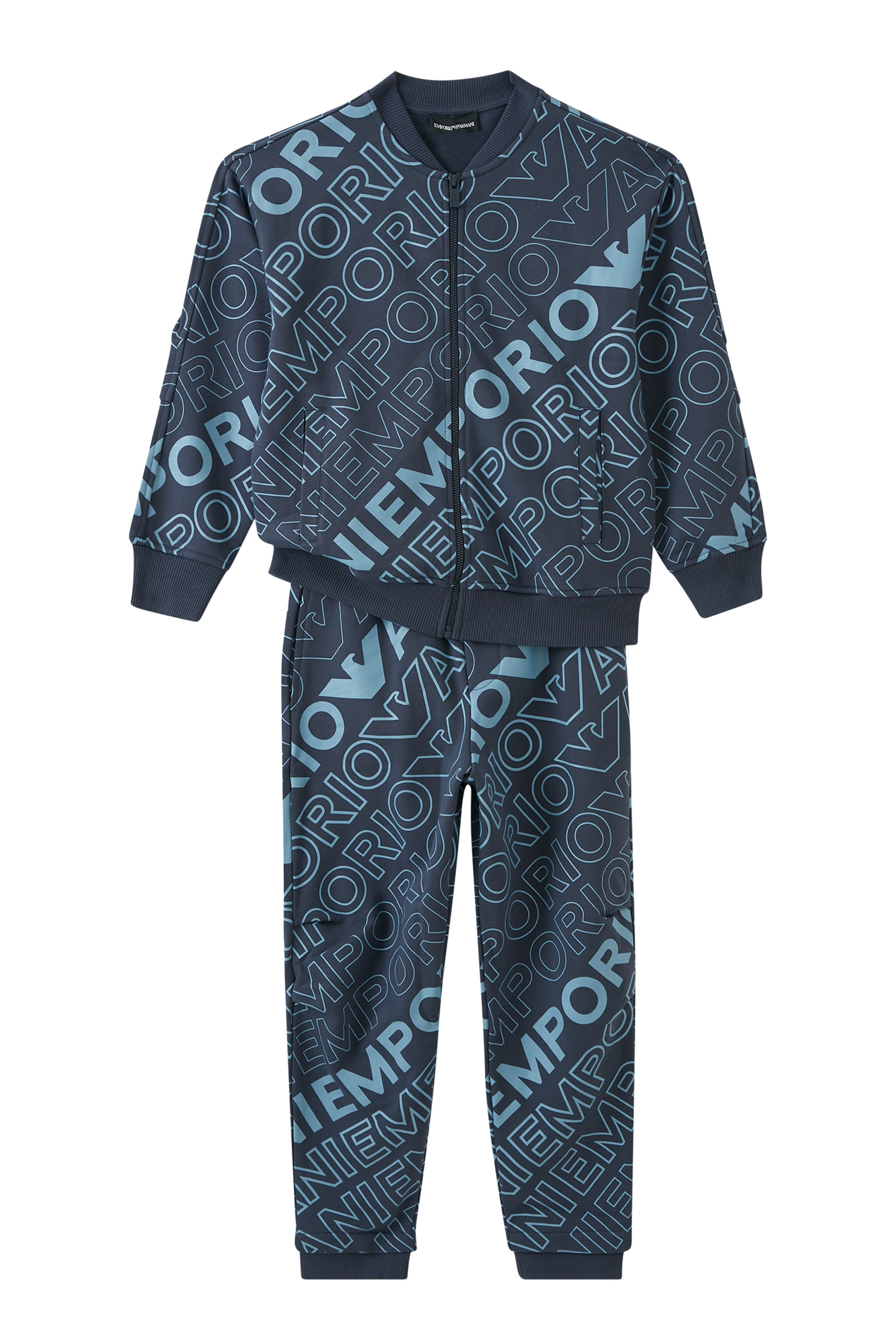 سويت شيرت بشعار الماركة للأطفال