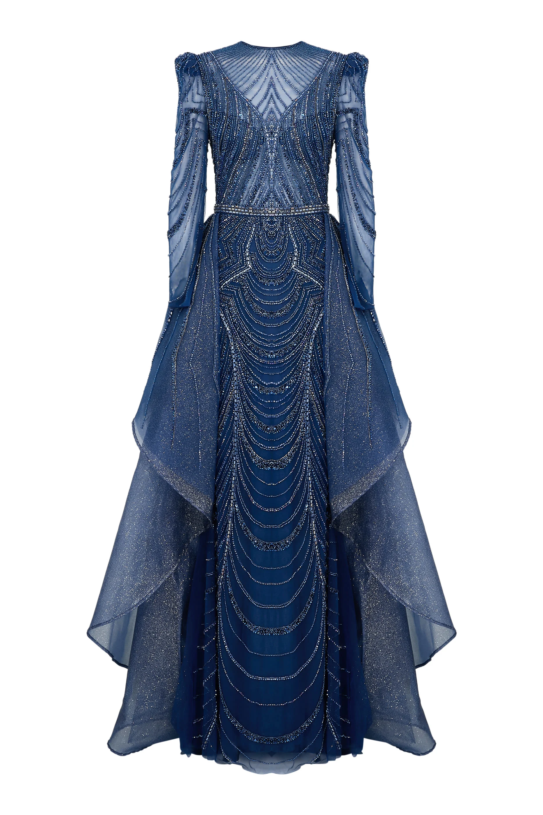 فستان سهرة مطرز