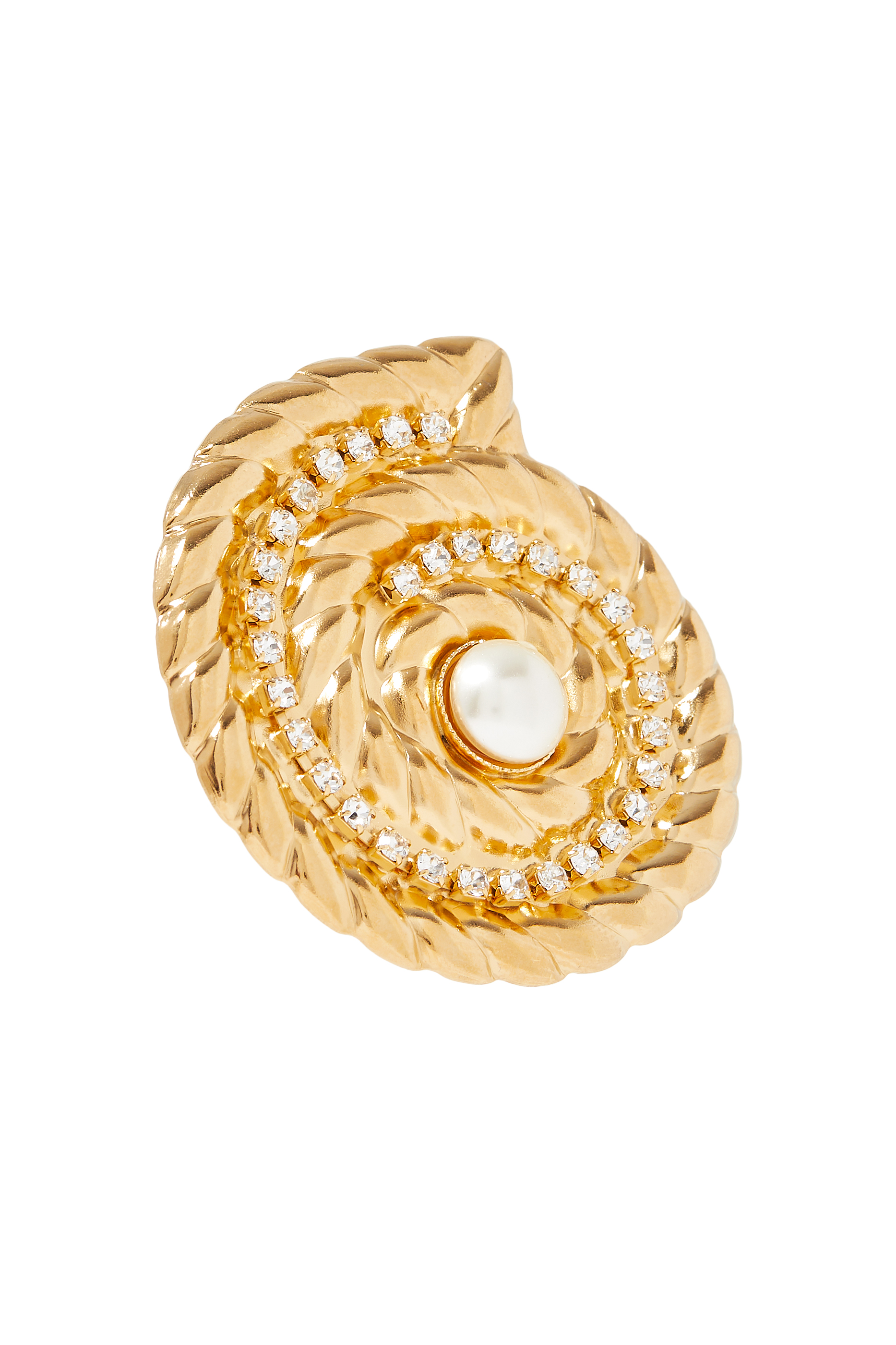 أقراط أوشن مرصعة باللؤلؤ