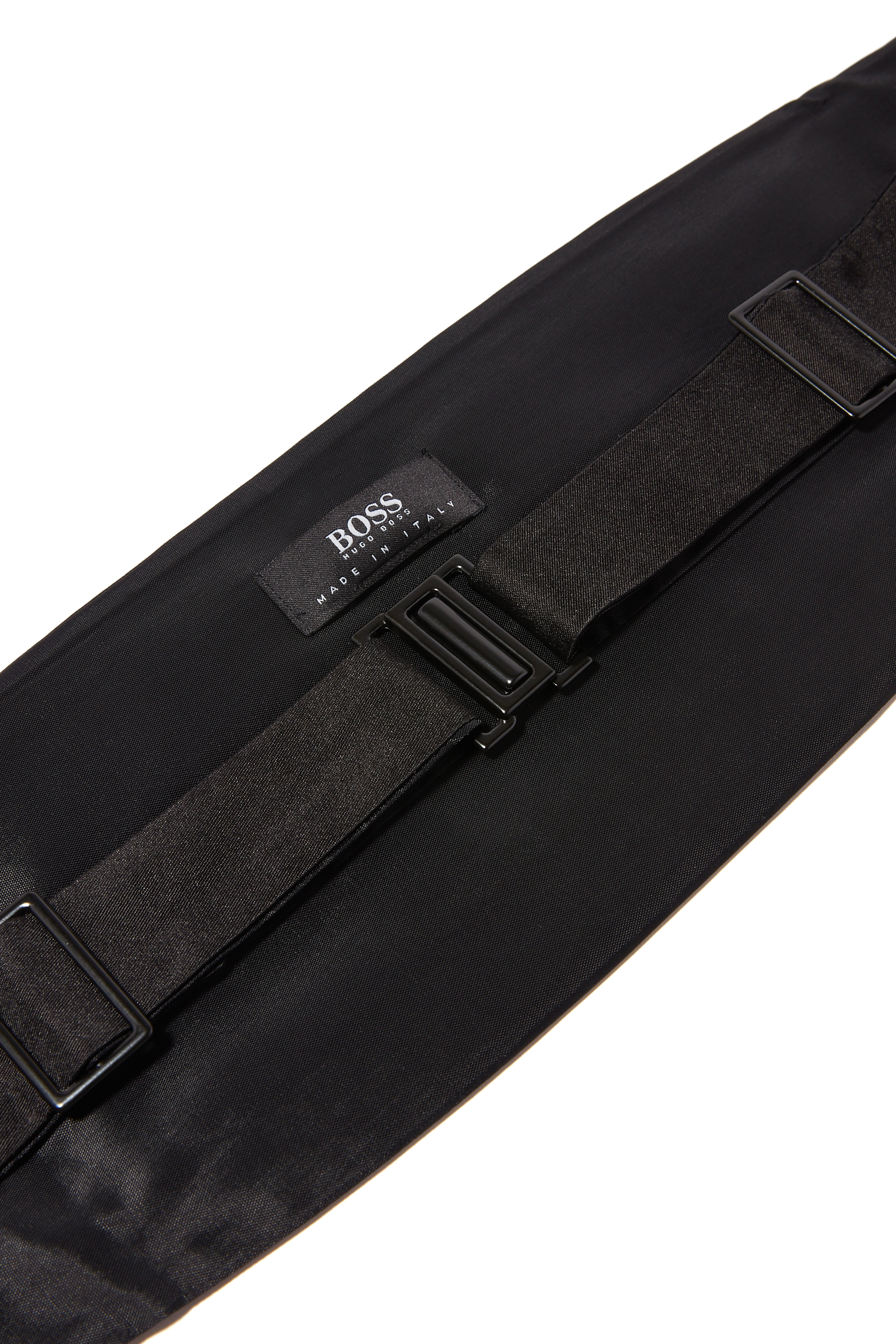 طقم ربطة عنق فراشة حرير وحزام عريض