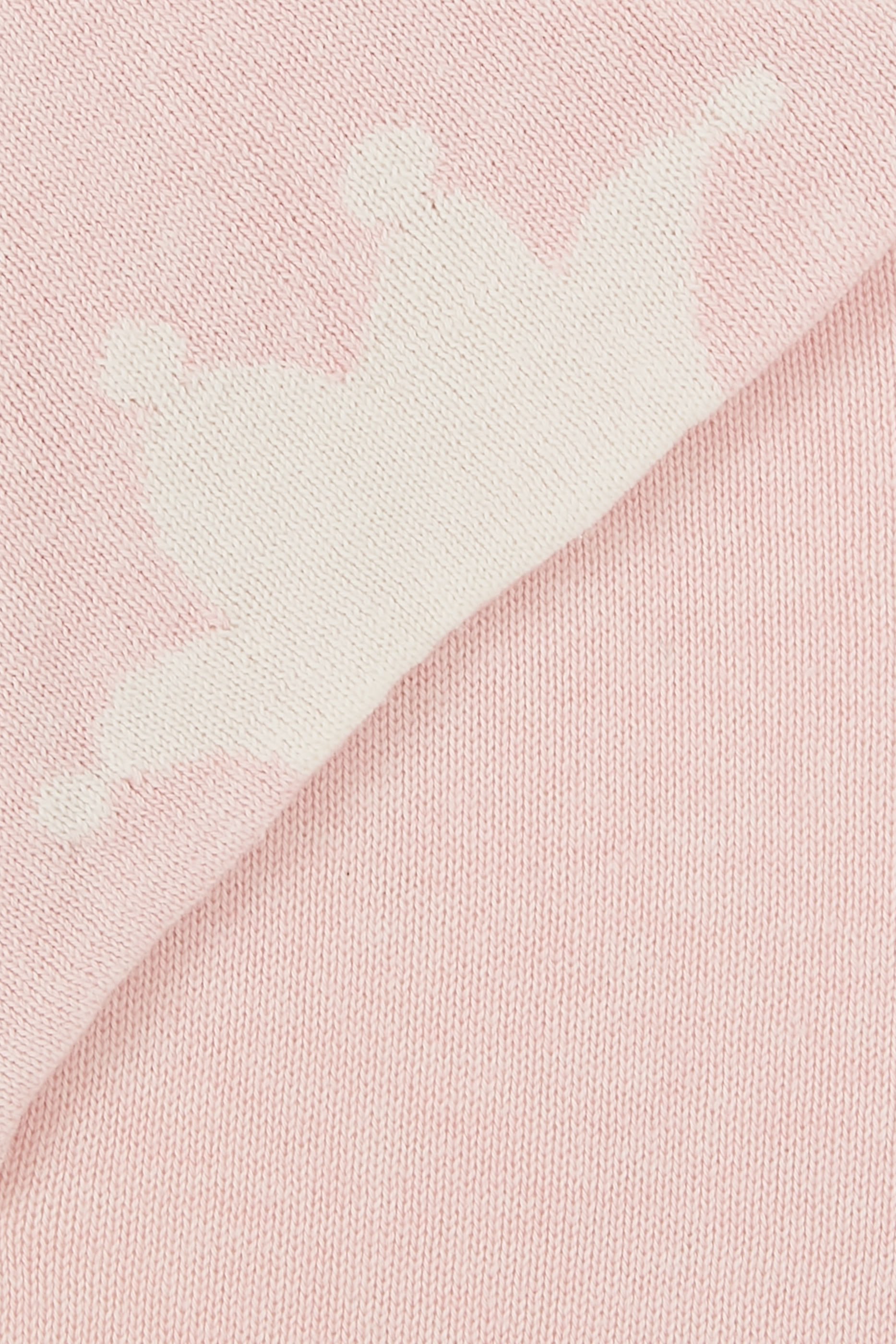 بطانية منسوجة بنقشة تاج للأطفال