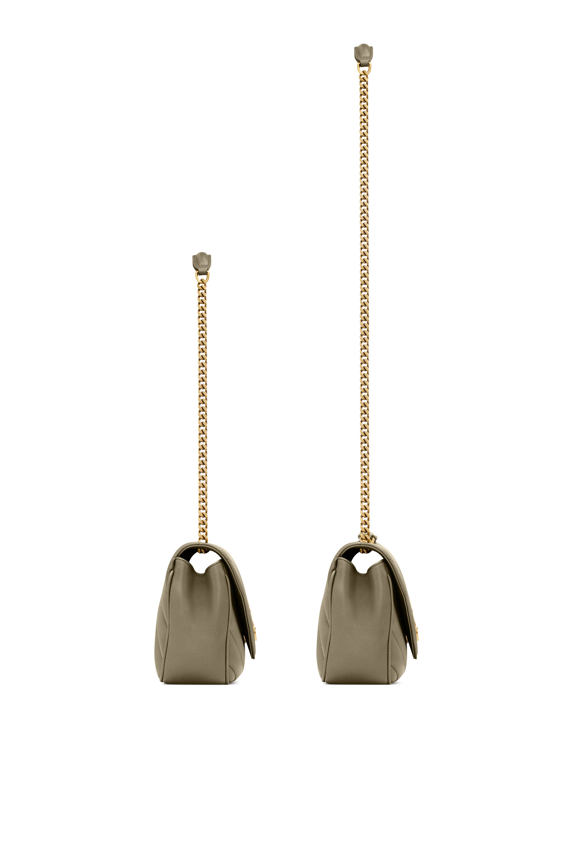 حقيبة يد لولو صغيرة جلد حمل مبطن