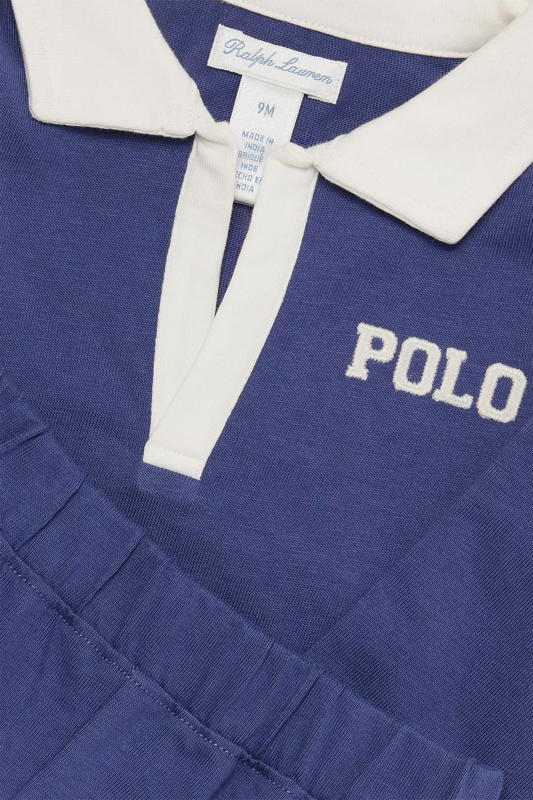 طقم شورت وتيشيرت بأكمام طويلة قطن للأطفال