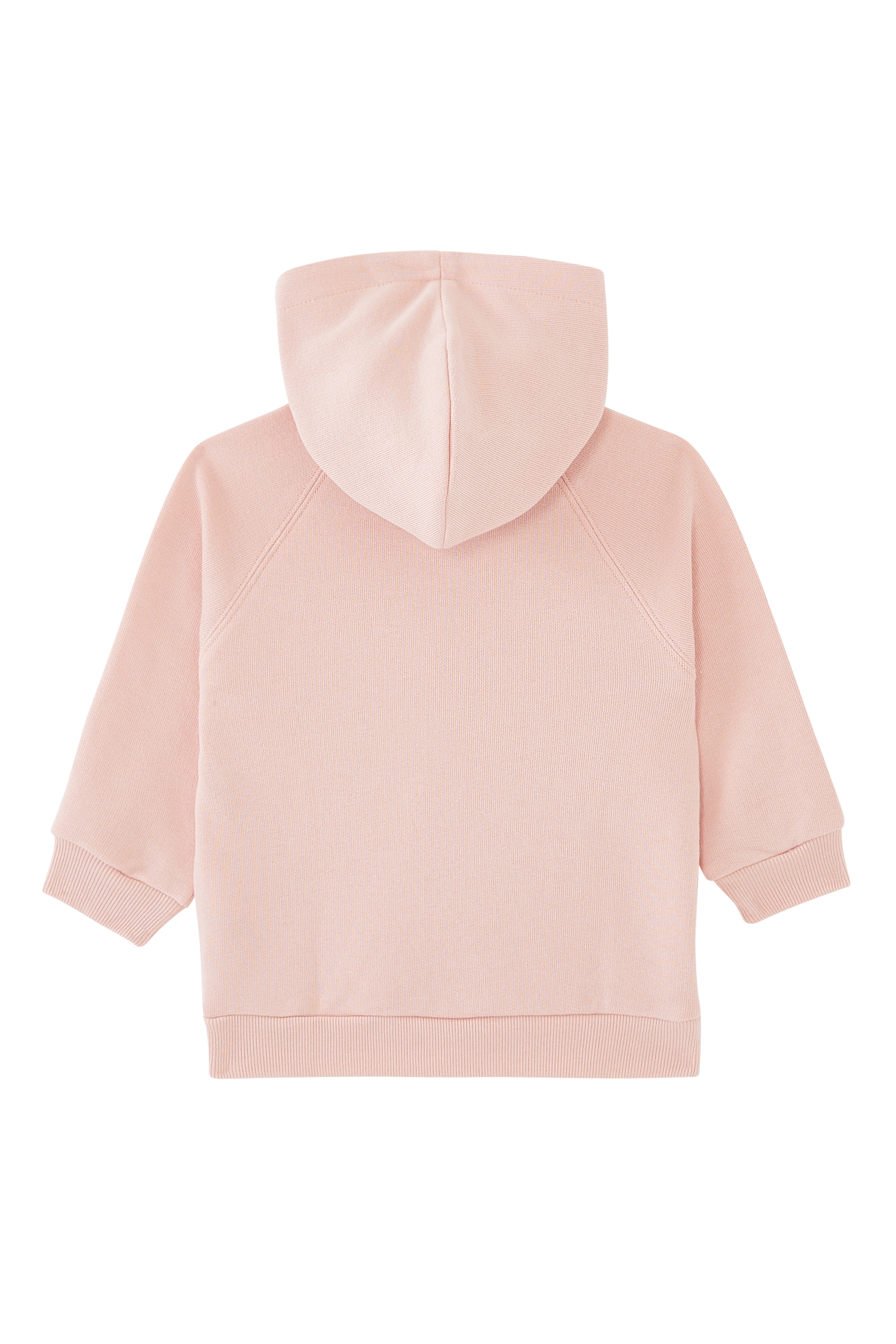 هودي للأطفال بسحاب وشعار الماركة المطرز