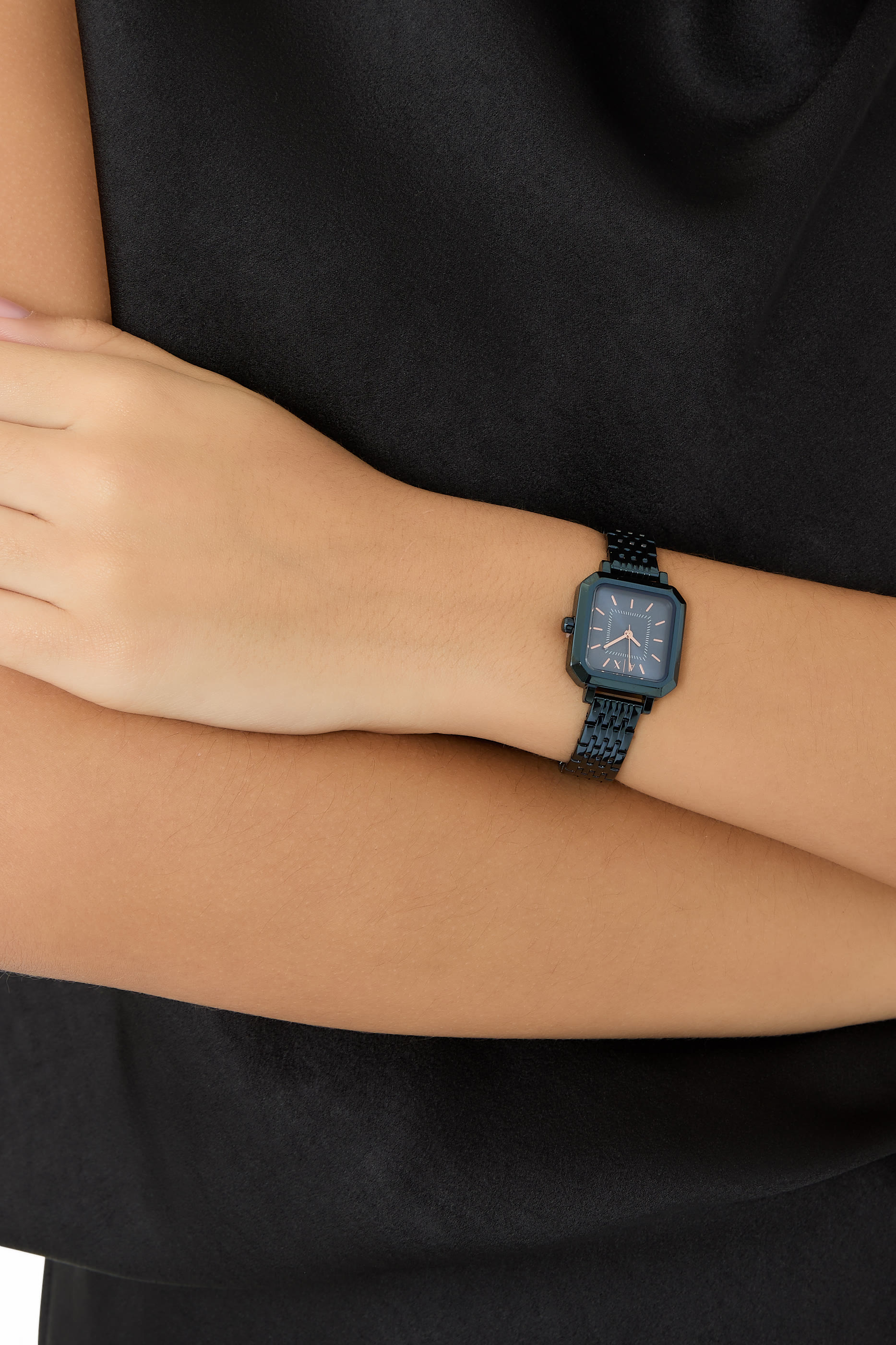 ساعة ليلى ستانلس ستيل، 27 &times; 26 مم