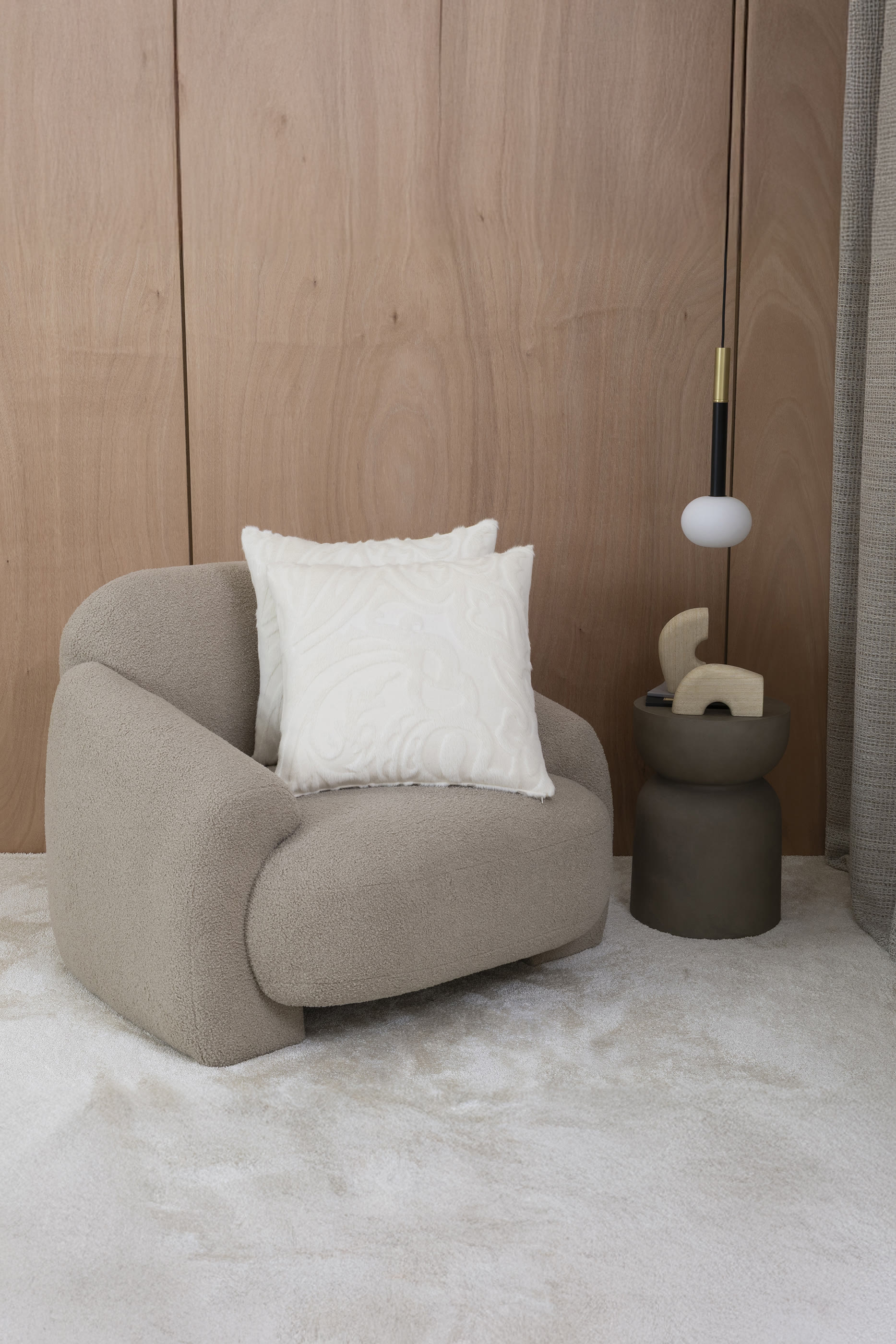 Luxury Alpaca Paisley Cushion Cover