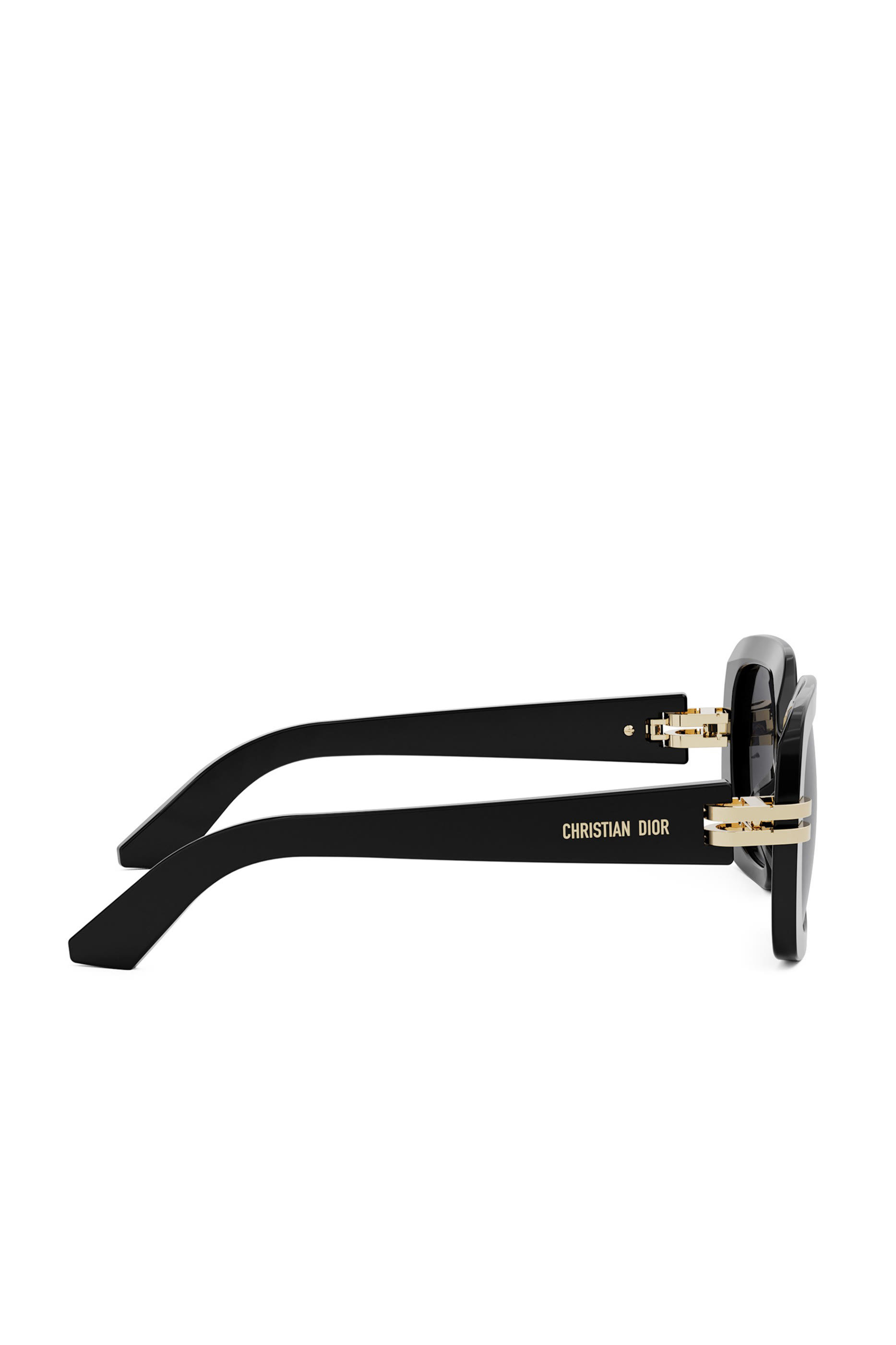 نظارة شمسية اس 2 آي  باللون الأسود بتصميم مربع