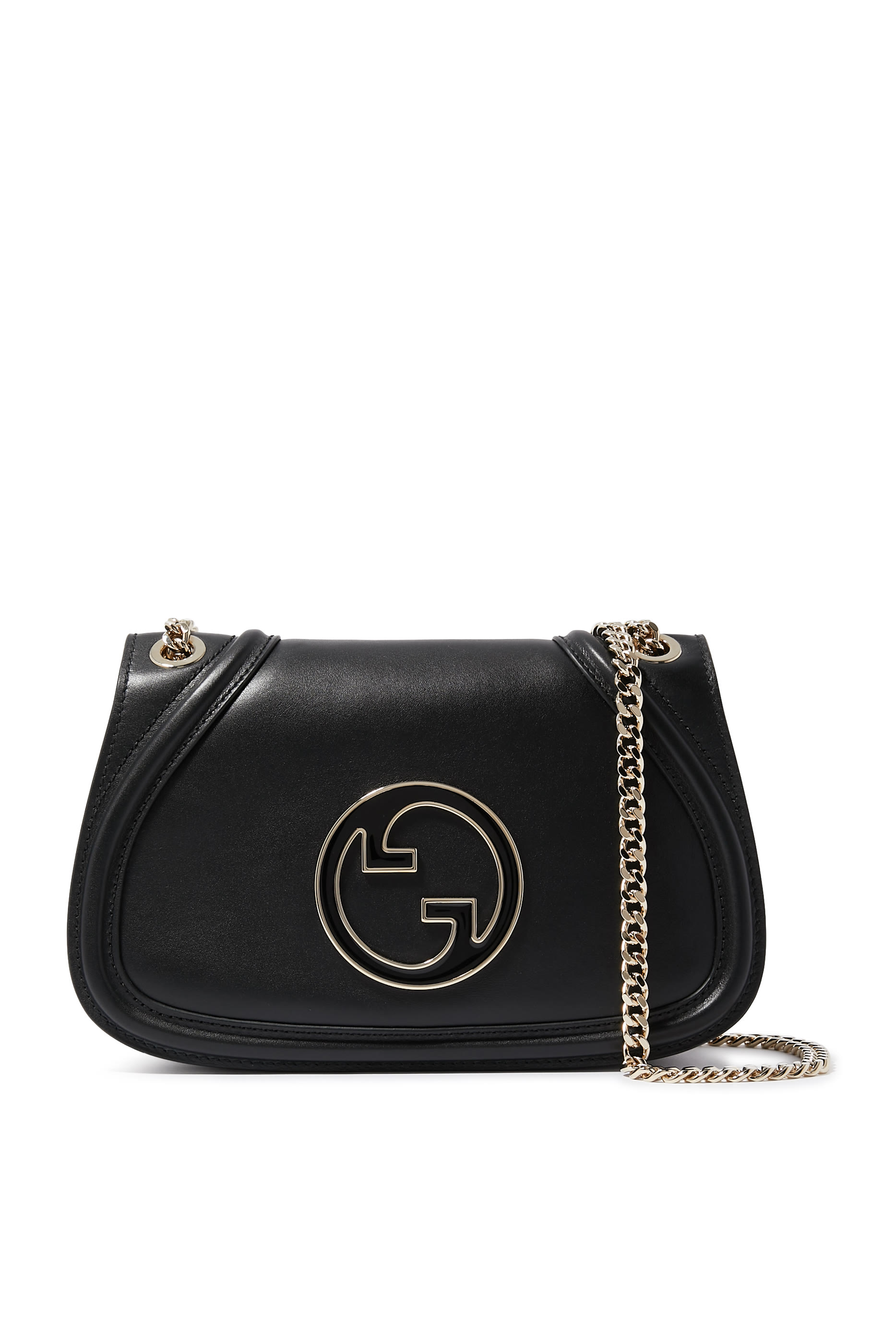 حقيبة كتف بلوندي صغيرة