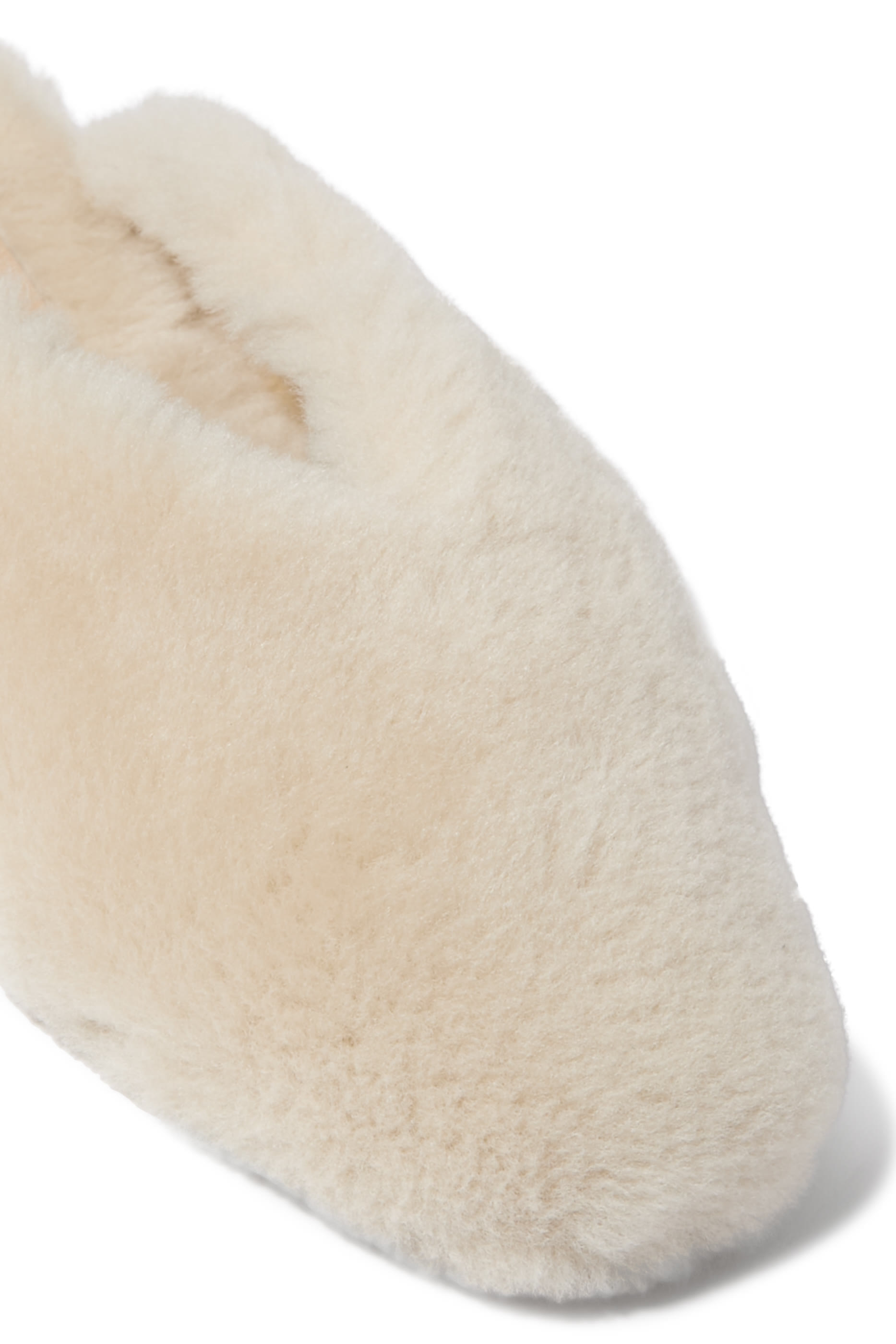 حذاء ريجنسي مفتوح من الخلف فرو