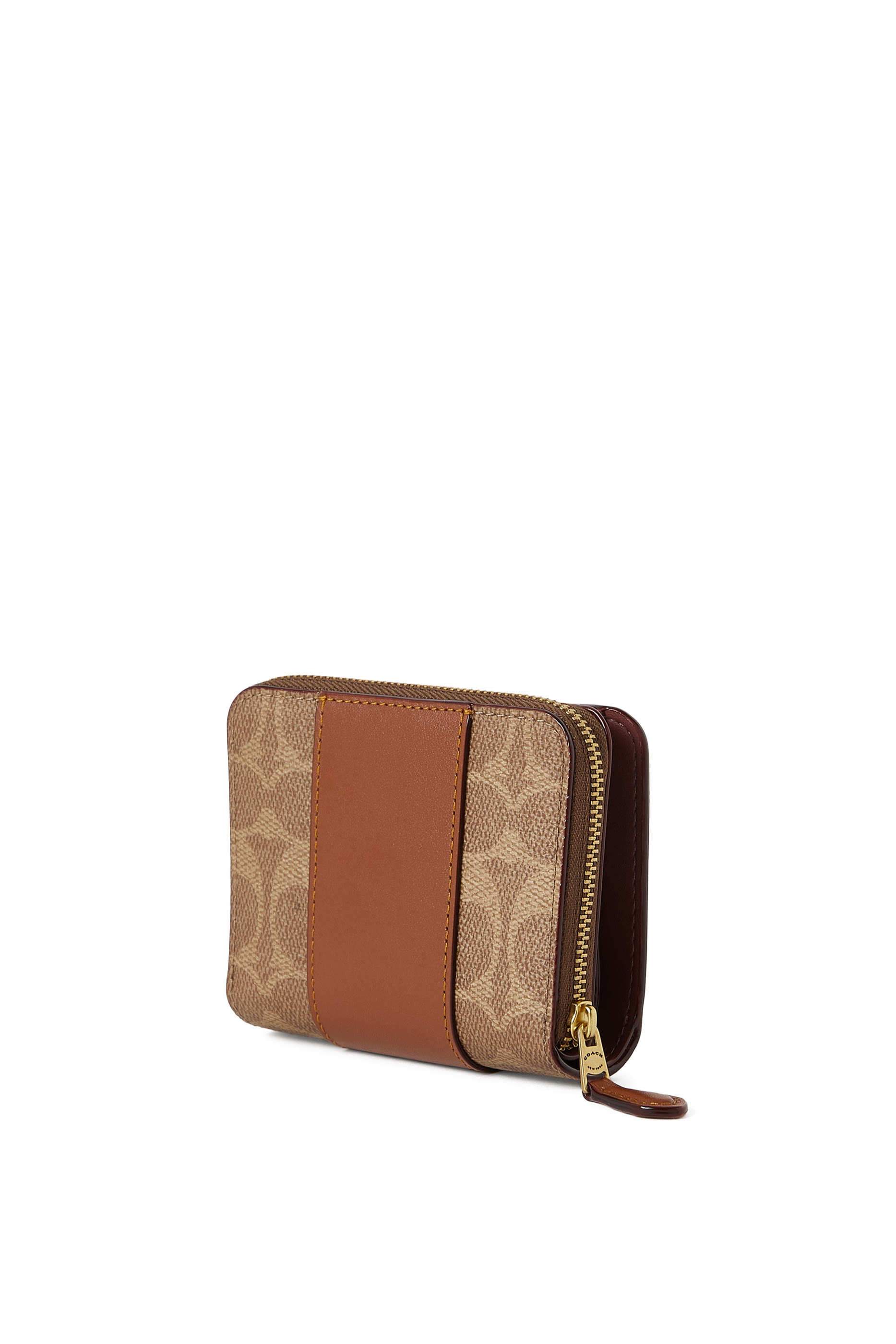 محفظة ثنائية الطي بشعار الماركة