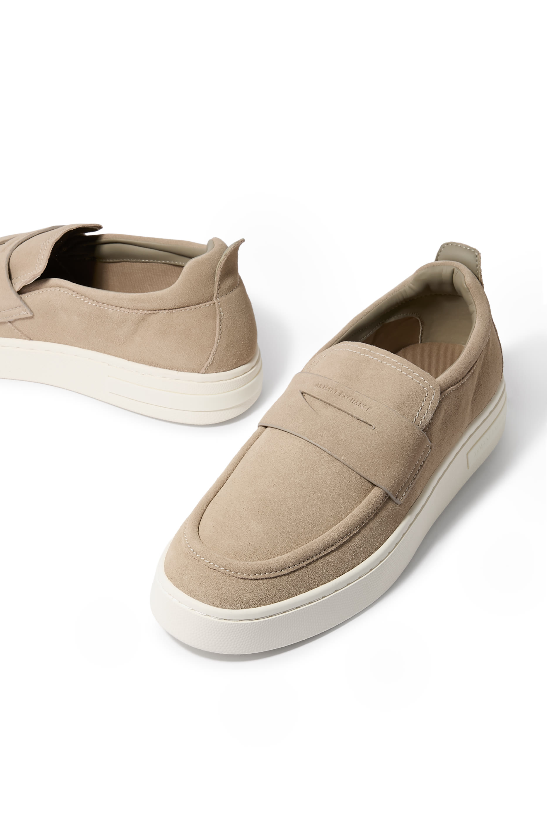Suede Slip-Ons 