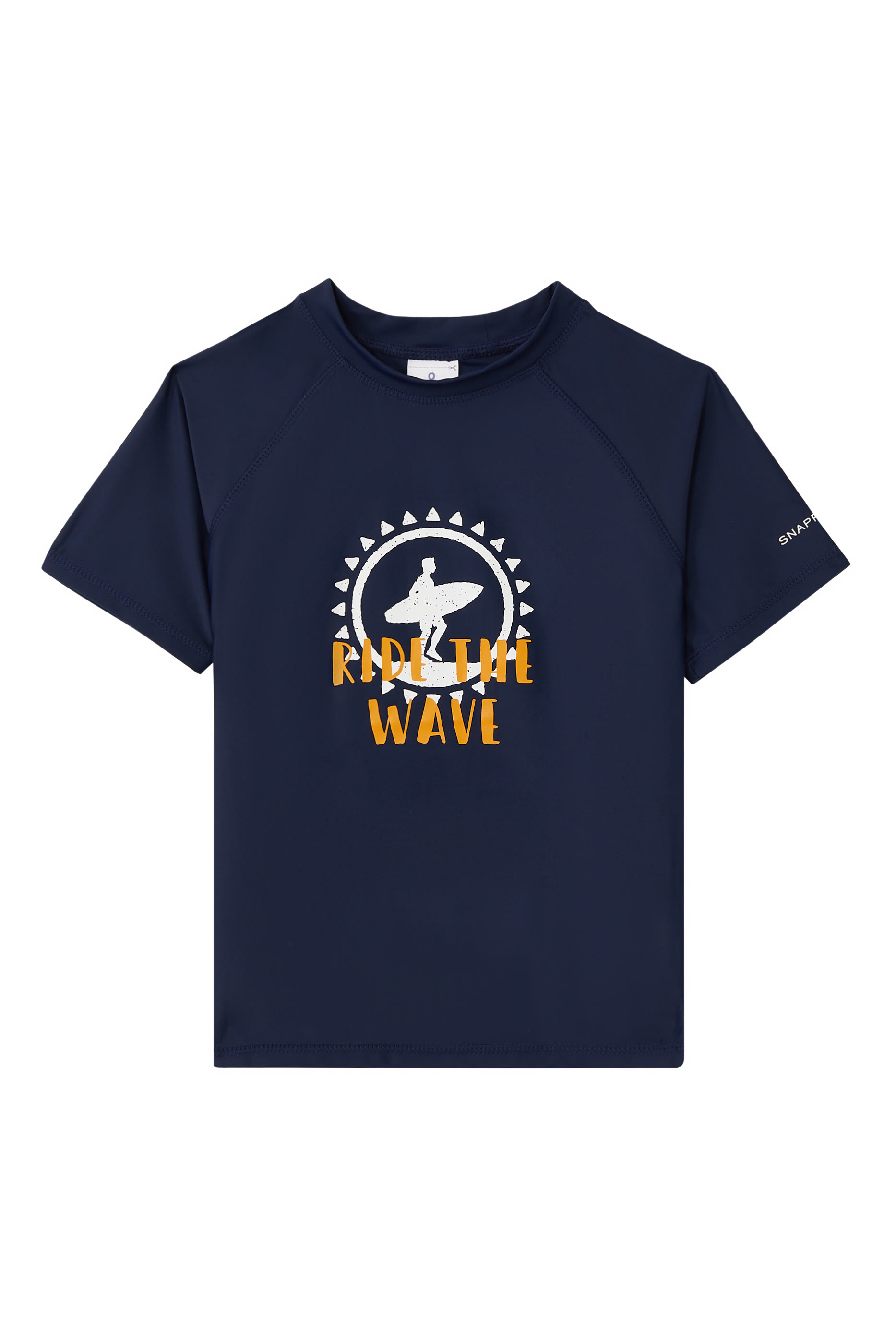 تيشيرت مطاطي رايد ذا ويف بأكمام قصيرة