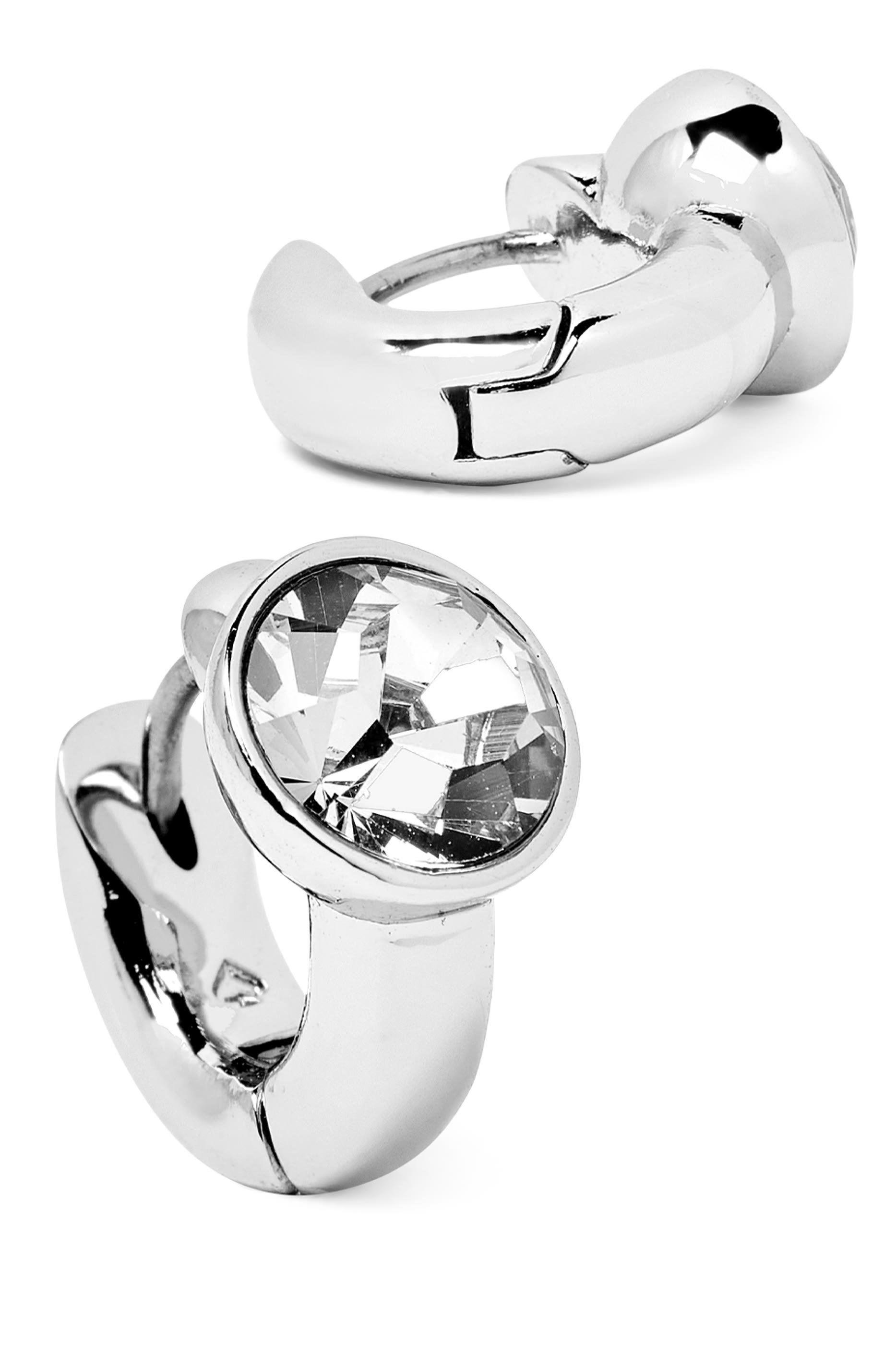 أقراط هاجي كيب سباركلينج بحجر مستدير