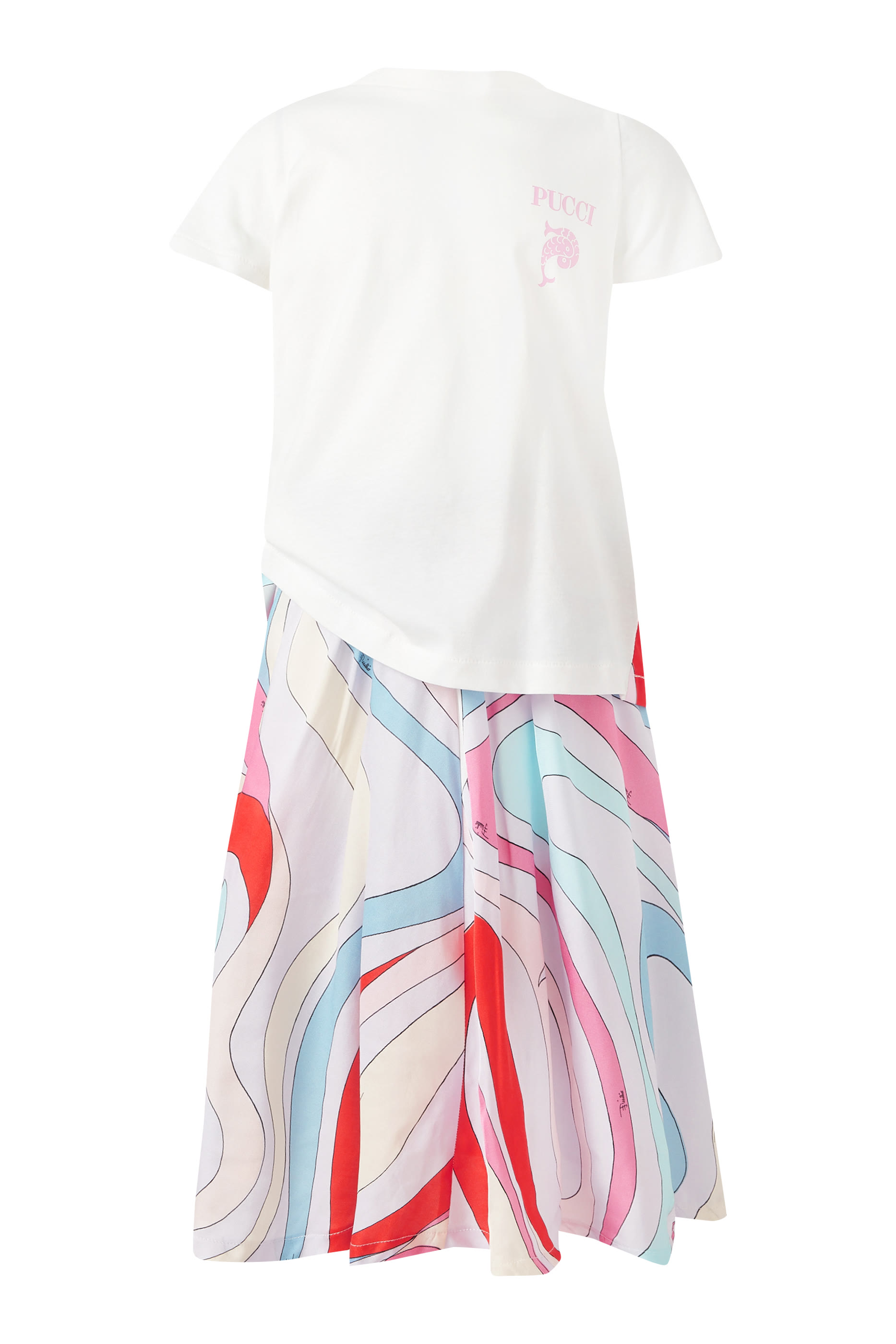 تنورة بنقشة ايريد للأطفال