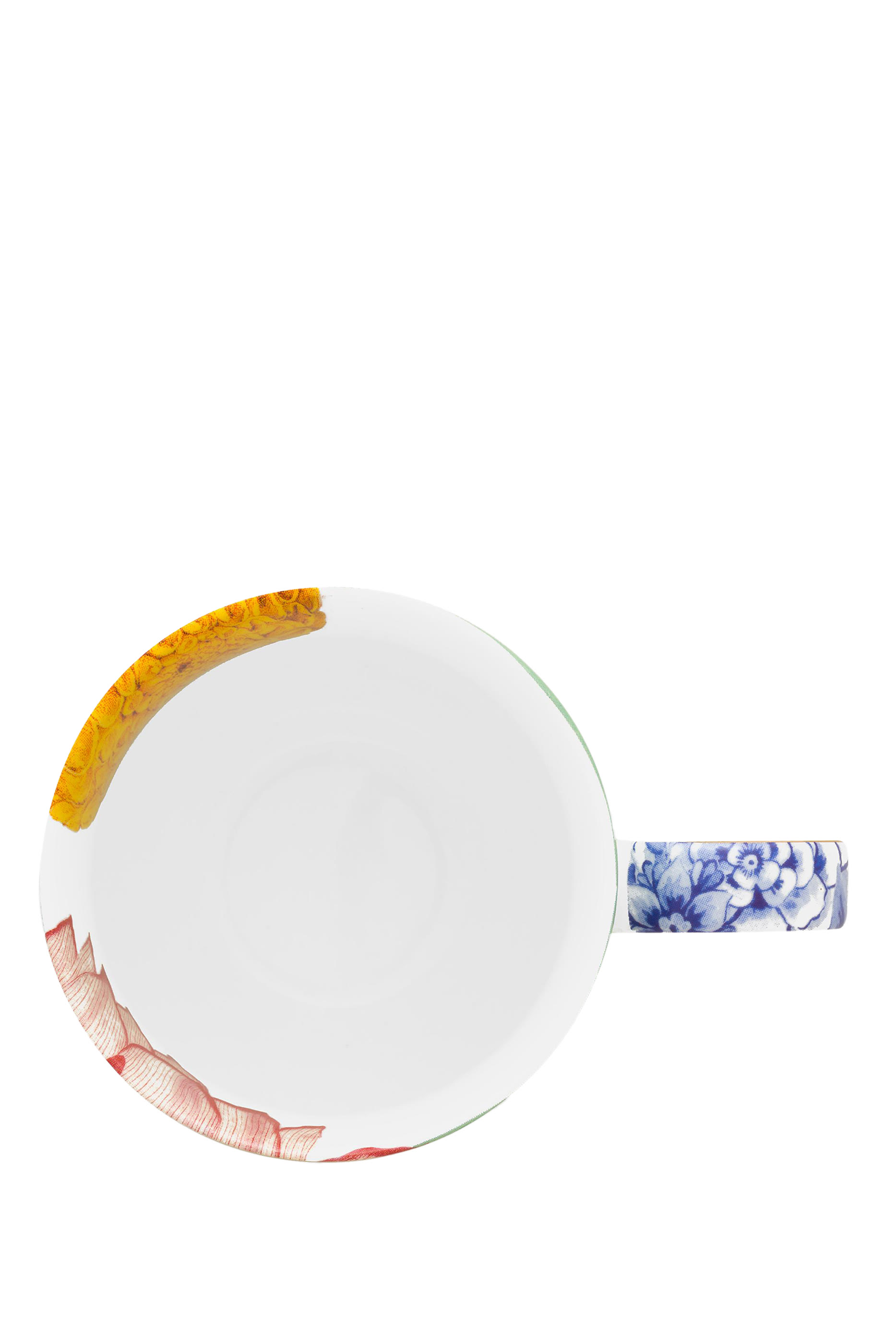 كوب كبير رويال مزين بأزهار